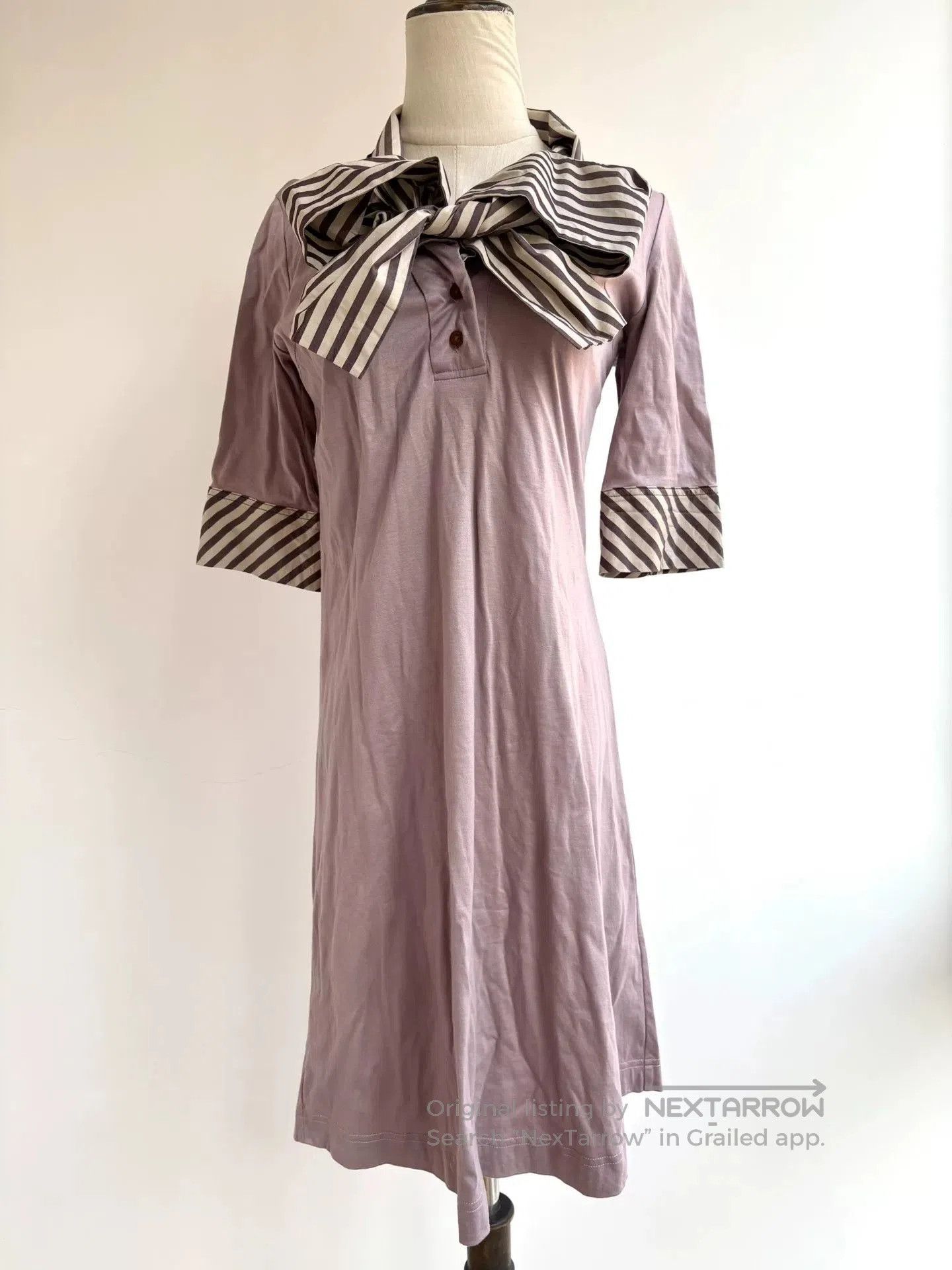 Vivienne Westwood Vivienne Westwood Vintage Purple Bow Dress. Size M / US 6-8 / IT 42-44 - 2 Thumbnail