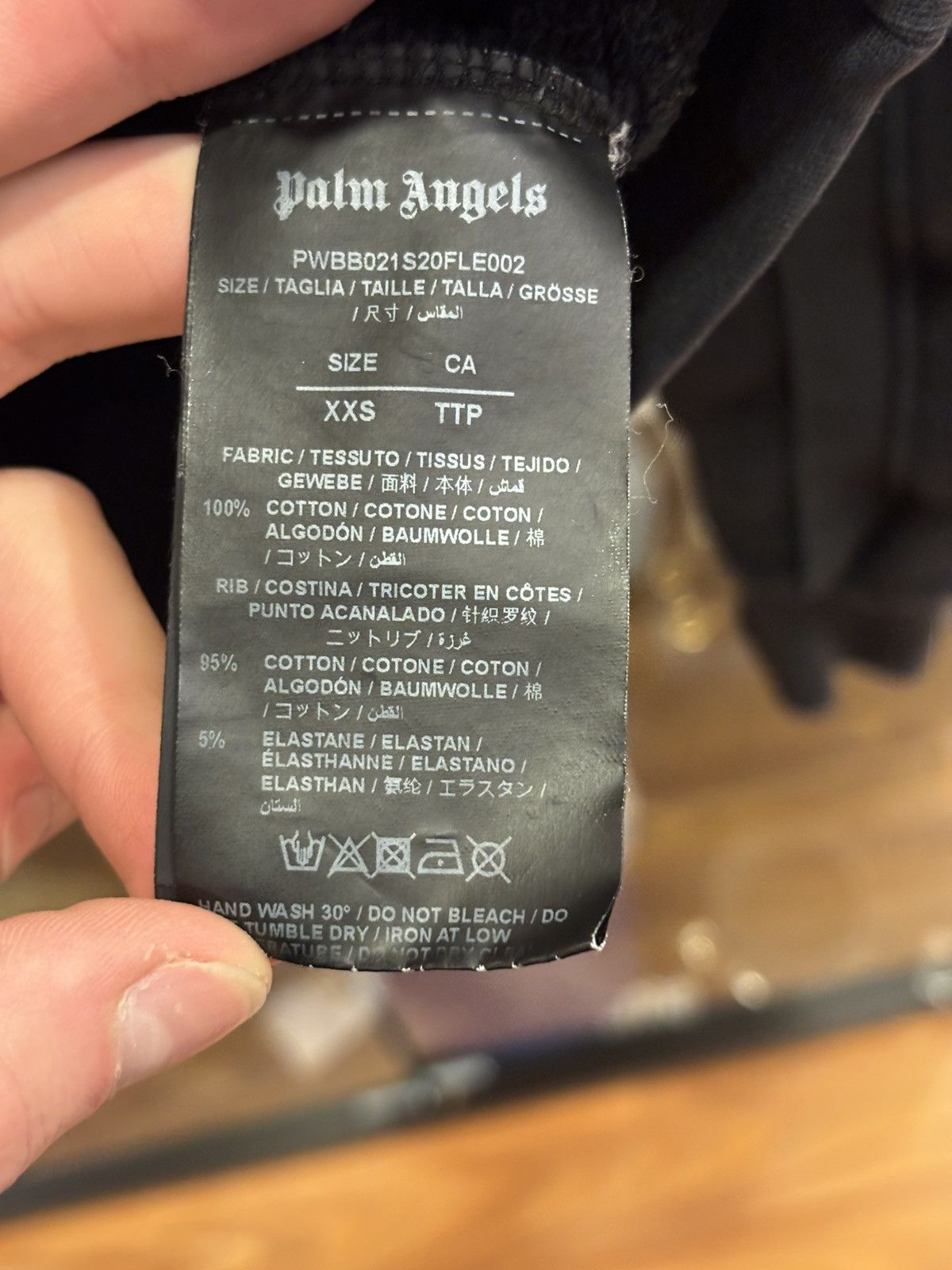 Palm Angels Palm Angles WMNS Cropped Black Hoodie Size XXS / US 00 / IT 34 - 4 Thumbnail