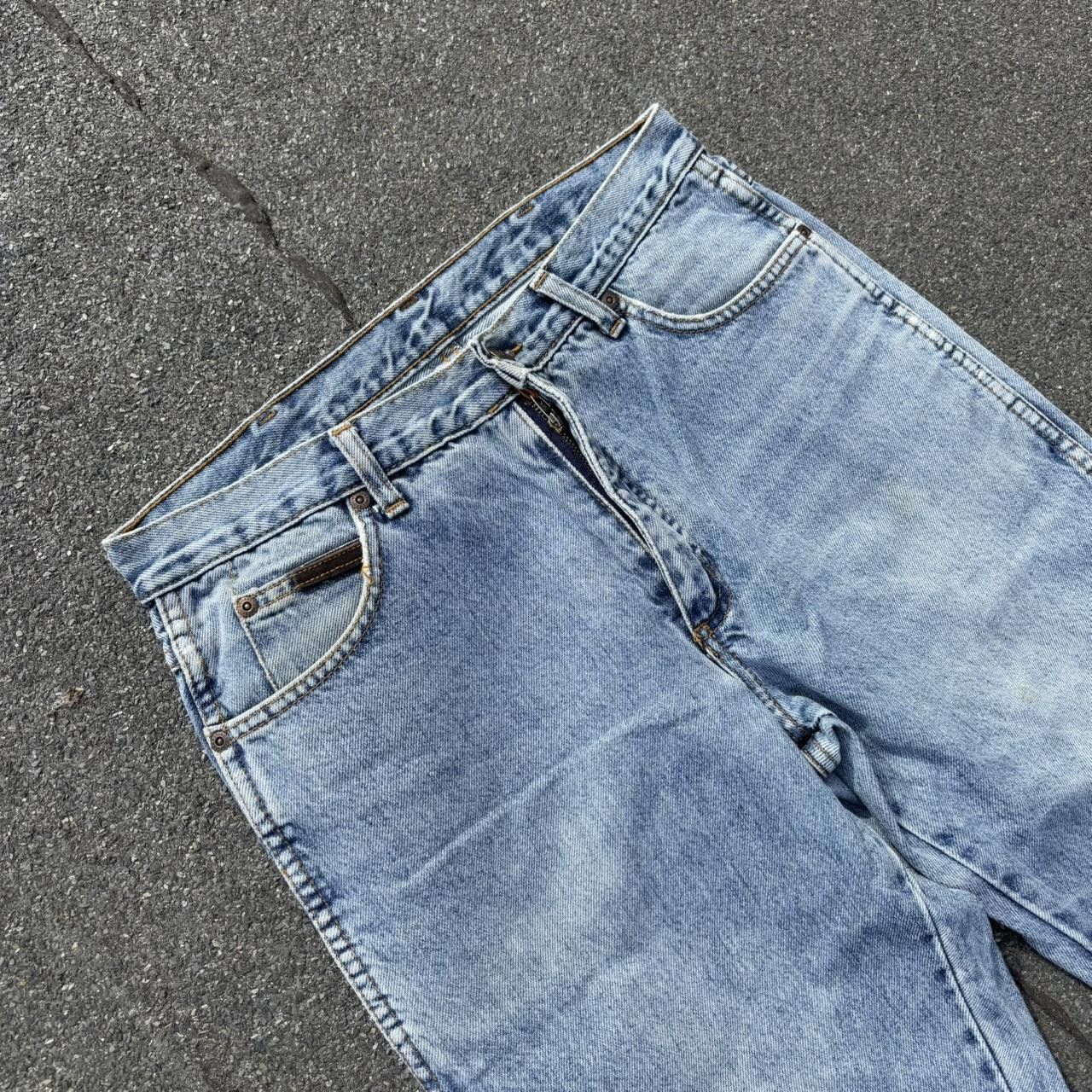Japanese Brand × Vintage × Wrangler Vintage Wrangler jeans Size US 33 - 3 Thumbnail