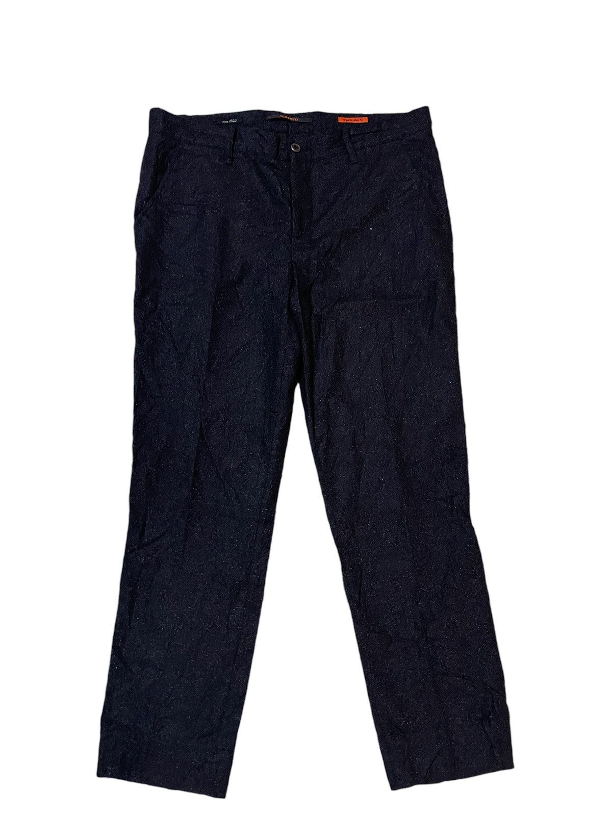 Alberto Germany Designer Alberto Regular Slim Fit Wool/silk/ Casual Size US 35 - 1 Thumbnail