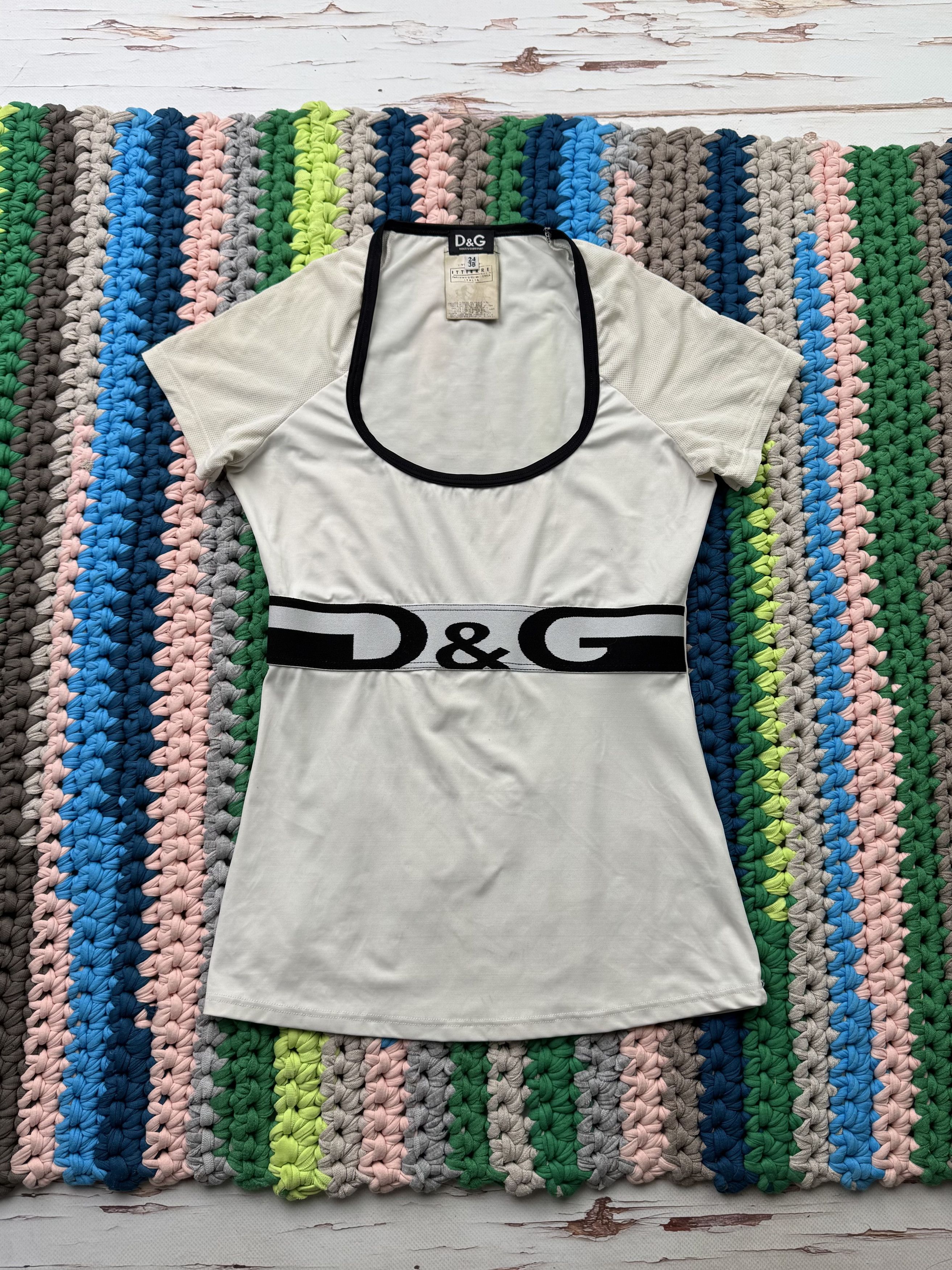 Tシャツ・カットソー DOLCE  GABBANA Women Tops F8N08Z GDCWQ W0800 White Dolce & Gabbana DOLCE & GABBANA Women Tops F8N08Z GDCWQ