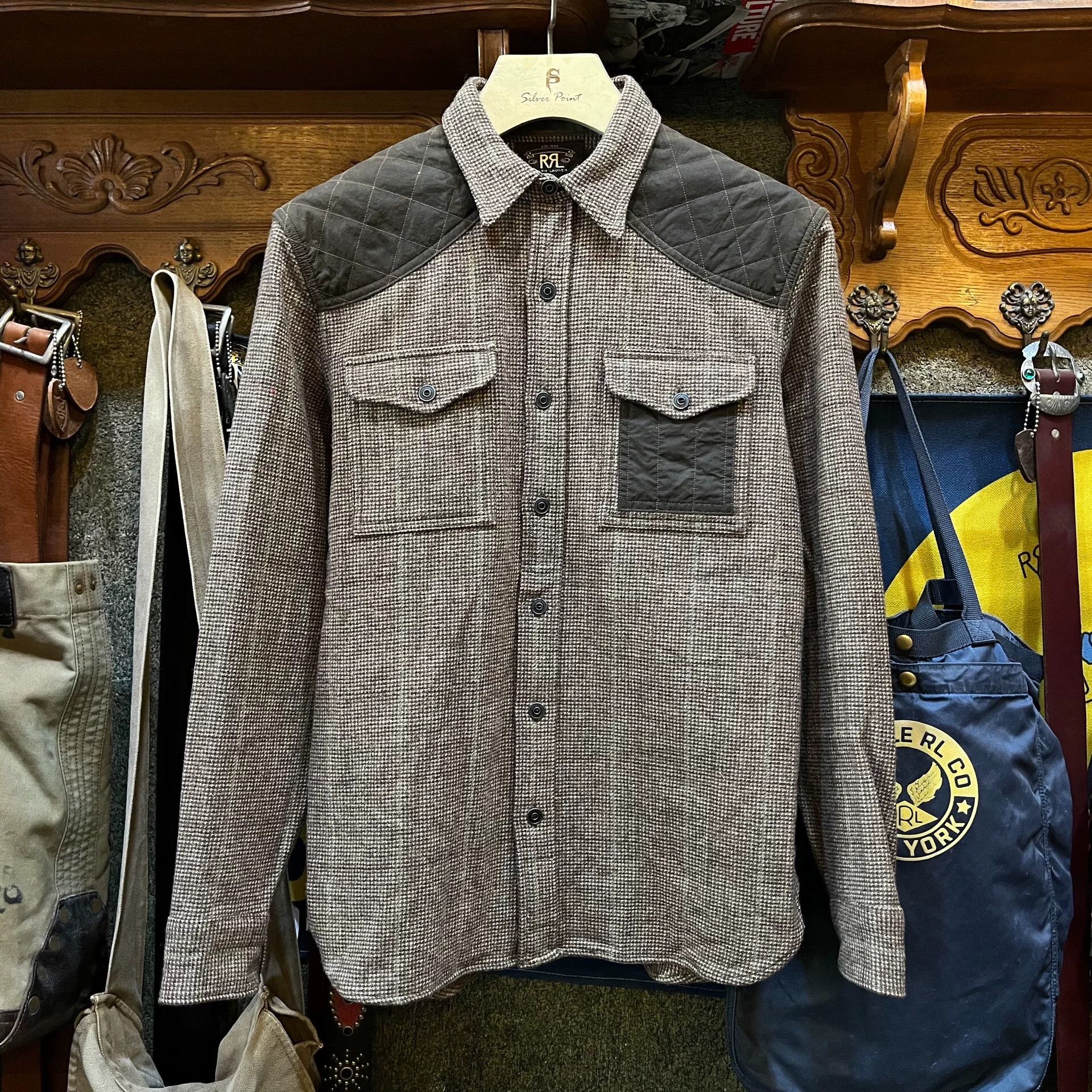 RRL Ralph Lauren RRL Wool Shirt by Ralph Lauren Size US S / EU 44-46 / 1 - 1 Thumbnail