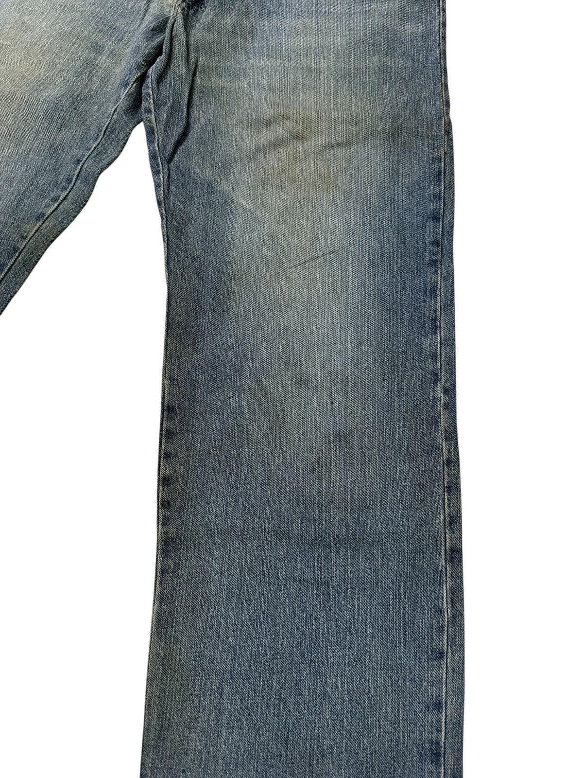 Japanese Brand Dominate Handcrafted Sukajan Embroidered Koi Fish Jeans Size US 34 / EU 50 - 7 Thumbnail