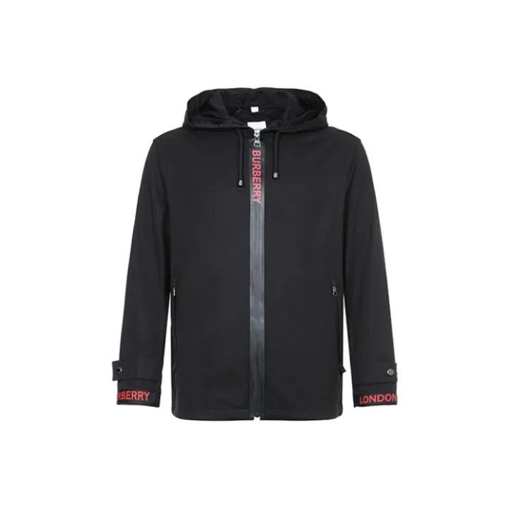 Burberry Burberry Logo Hooded Jacket for Men Size US M / EU 48-50 / 2 - 1 Thumbnail