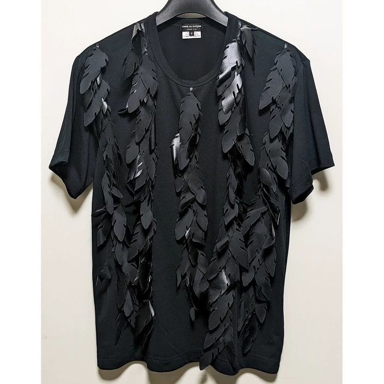 Comme des Garcons Comme des Garcons Homme Plus Leaf Layered Tee Size US M / EU 48-50 / 2 - 1 Thumbnail