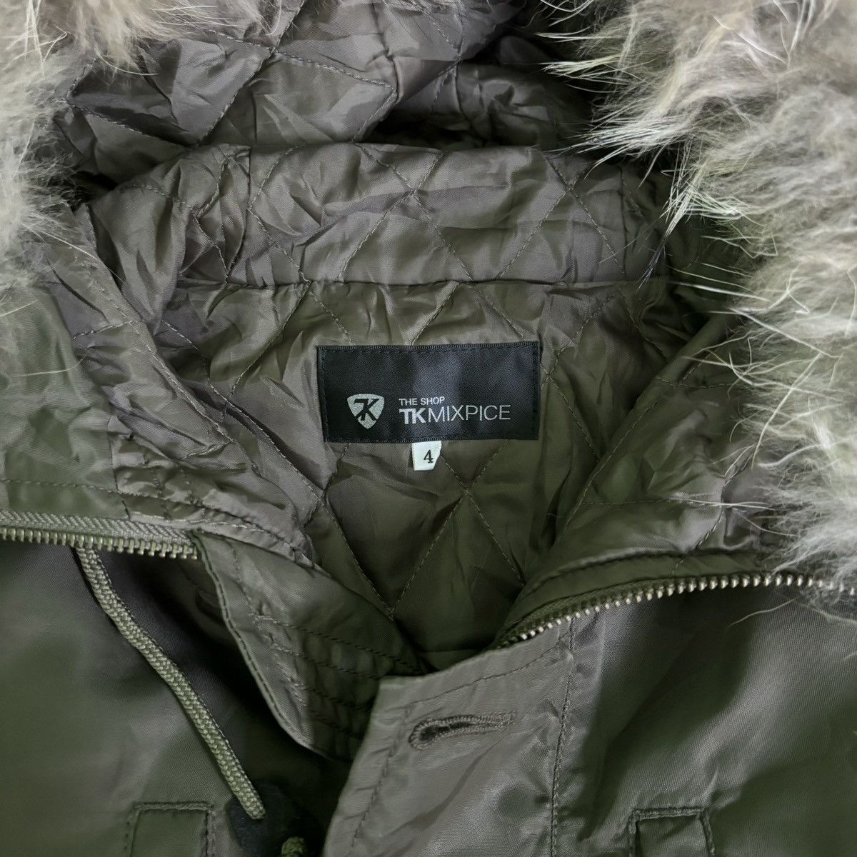 14th Addiction × If Six Was Nine × Le Grande Bleu (L.G.B.) TKMIXPICE Fur jacket LGB ifsixwasnine style Size US L / EU 52-54 / 3 - 6 Thumbnail