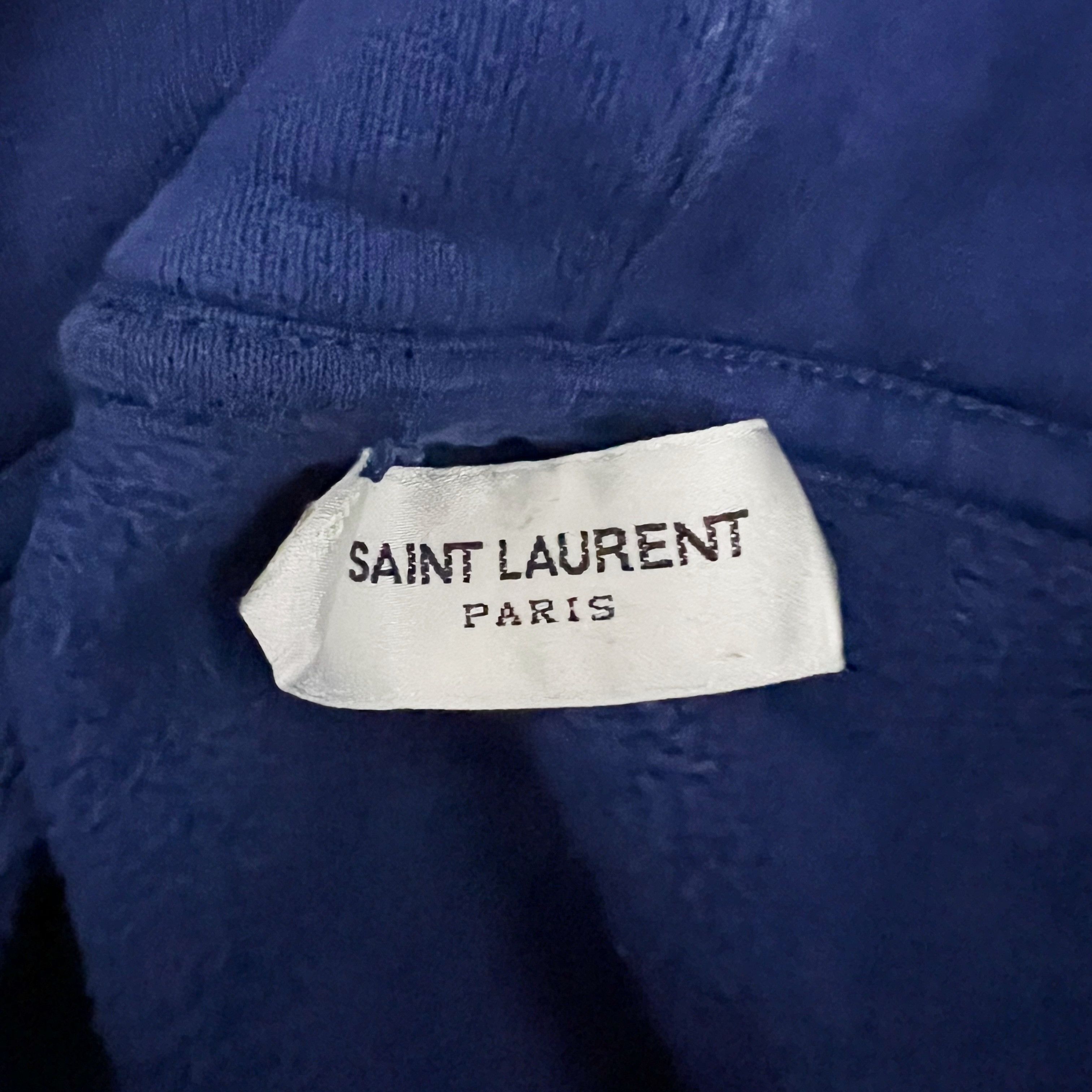 Saint Laurent Paris Saint Laurent Women's Cotton Spell Out Logo Size XS / US 0-2 / IT 36-38 - 2 Thumbnail