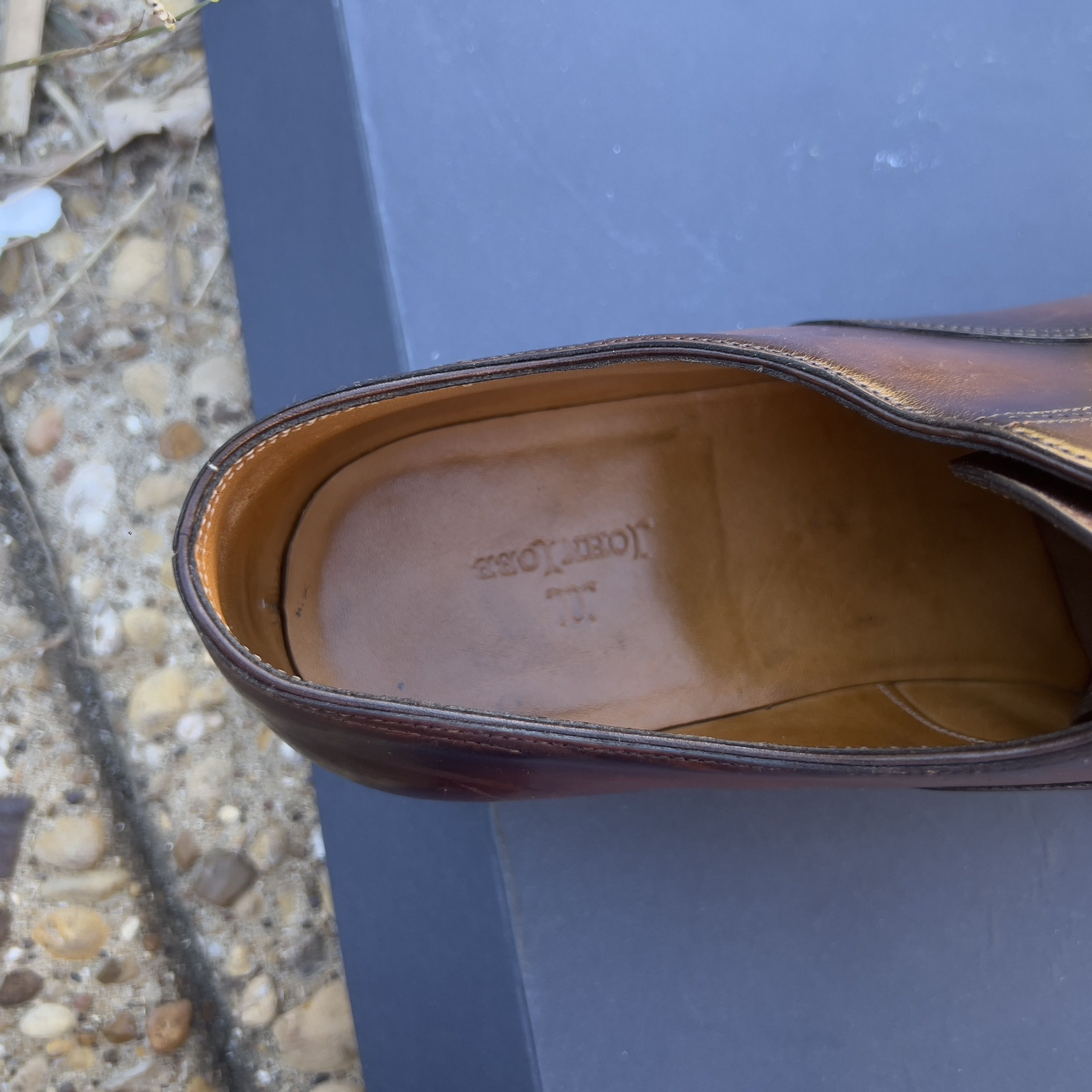 John Lobb John Lobb philip II half brogue cap toe oxford 10.5 us Size US 10.5 / EU 43-44 - 13 Thumbnail
