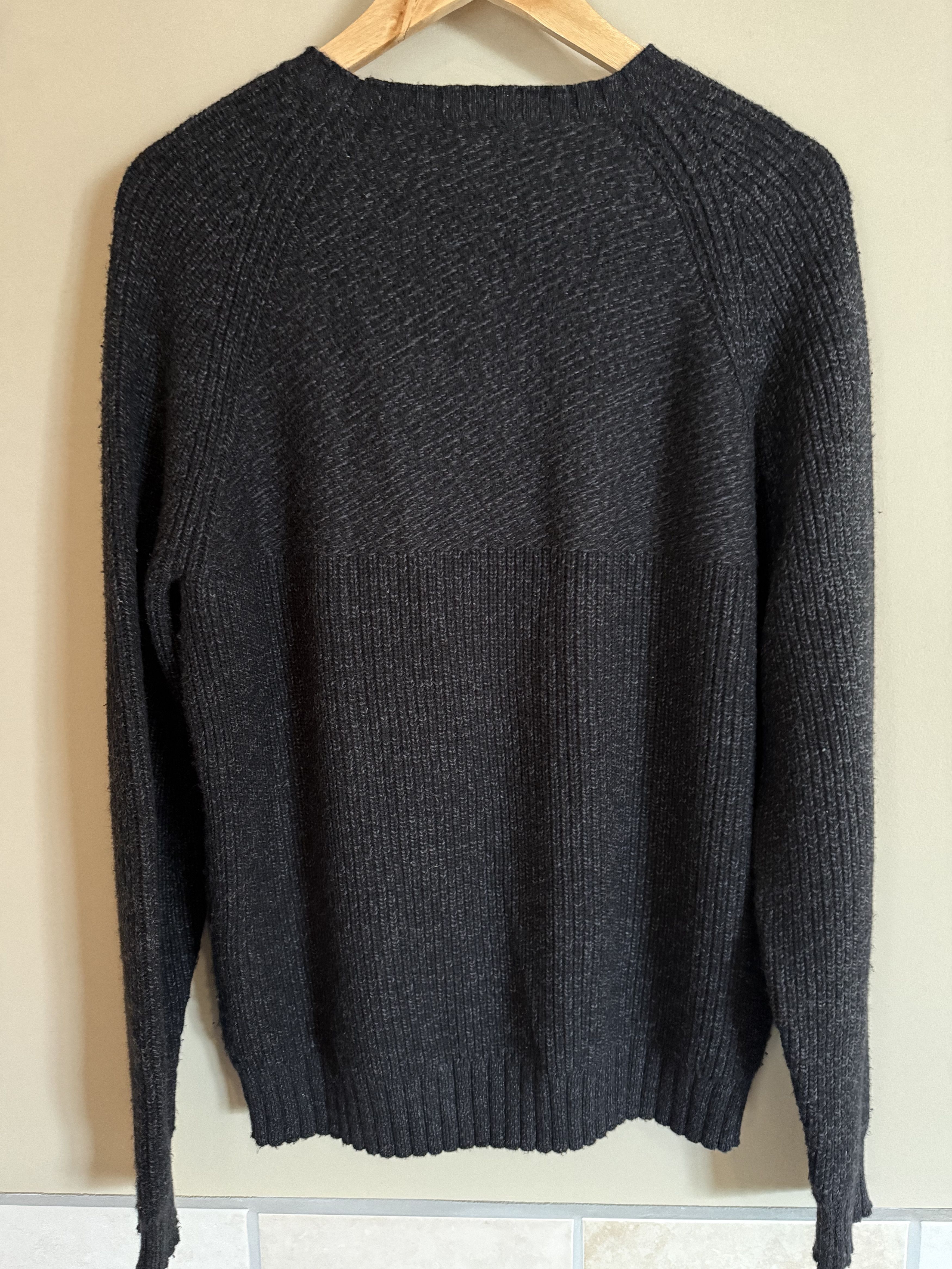 Lucky Brand Lucky Brand Super Soft Cotton Sweater, Black, Men's Medium Size US M / EU 48-50 / 2 - 4 Thumbnail