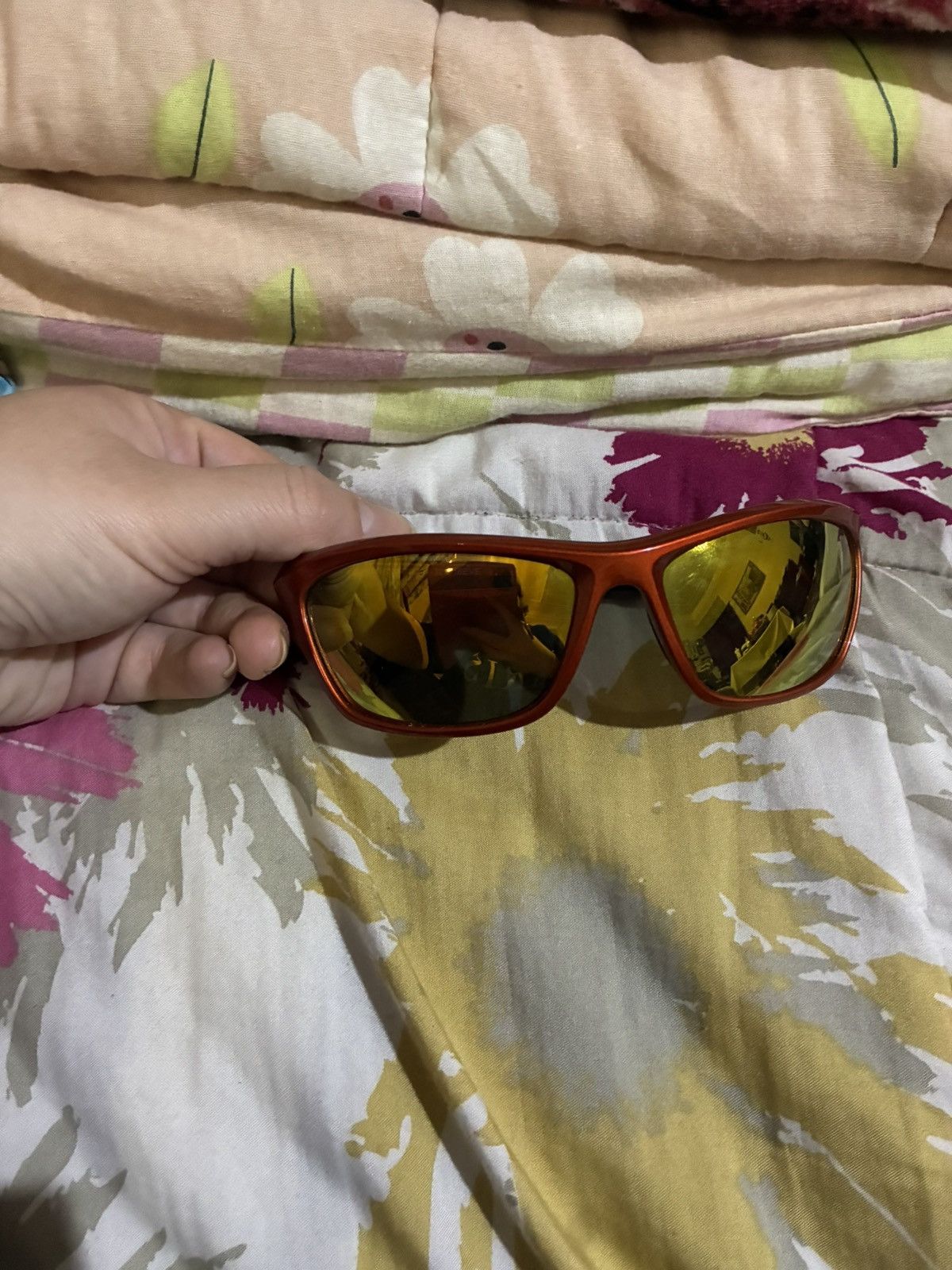 Other Orange wrap sunglasses Size ONE SIZE - 1 Thumbnail