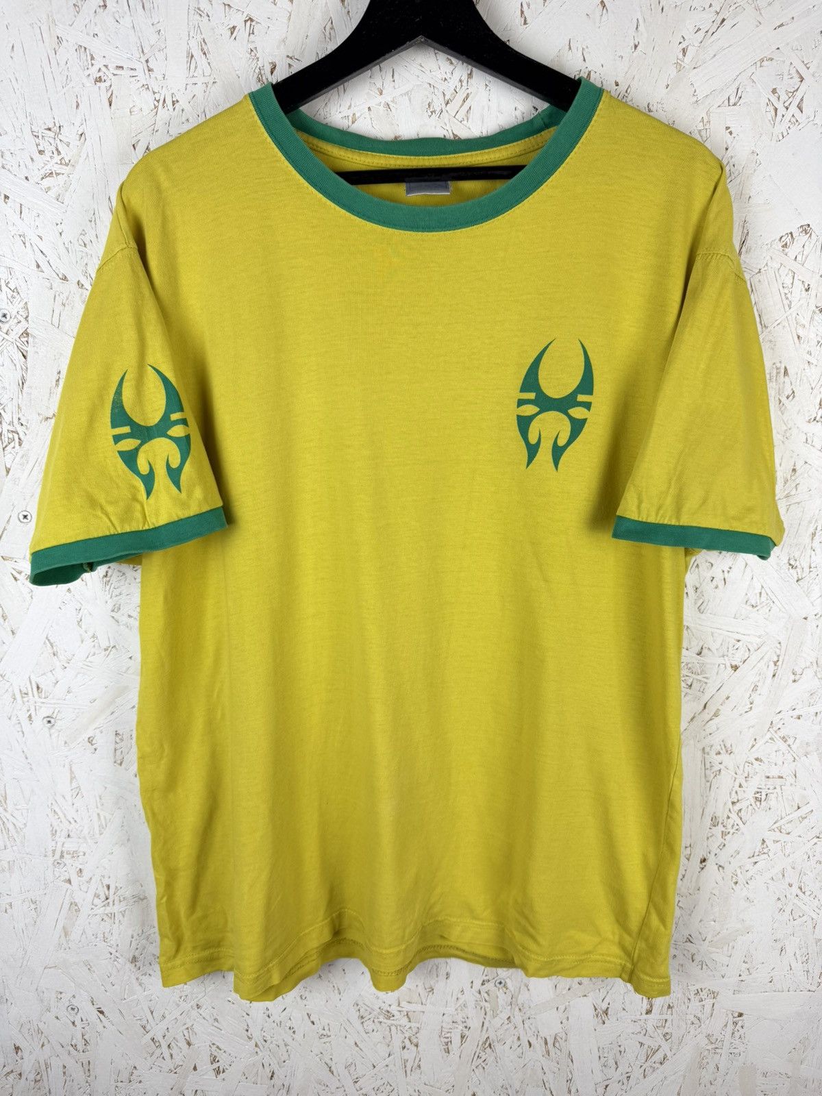 Band Tees 00s Soulfly #09 Brazil Soccer Sepultura Style Metal T-Shirt Size US XL / EU 56 / 4 - 1 Thumbnail