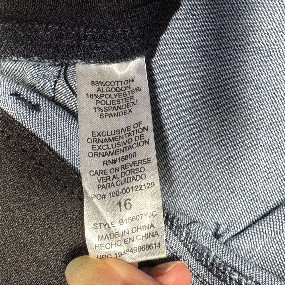 Other NWT New Democracy AB Technology Blue Booty Lift Straight Le Size 38" / US 16 / IT 52 - 7 Thumbnail