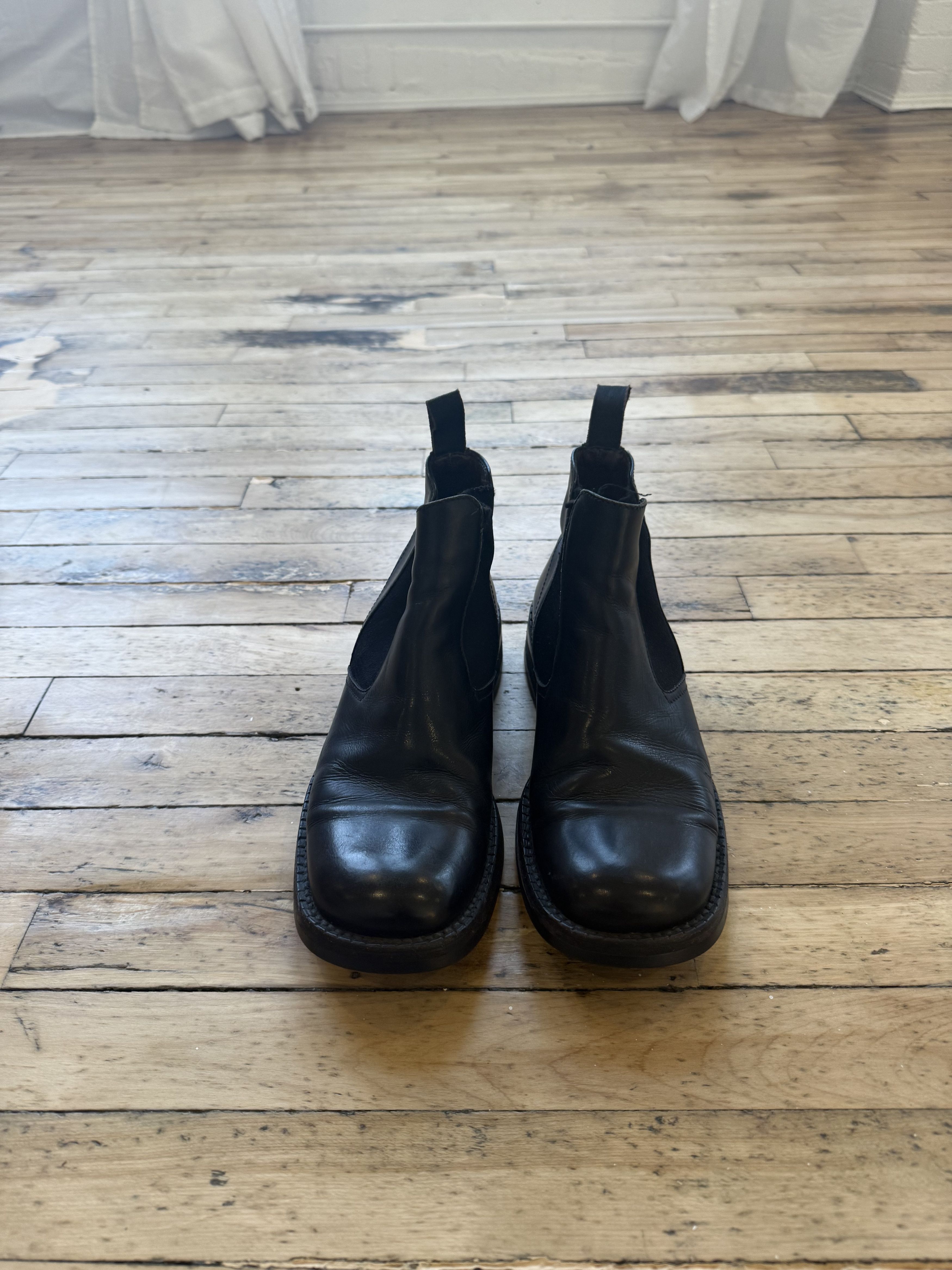 Prada Prada Square Toe Boots Size US 7.5 / EU 40-41 - 8 Thumbnail