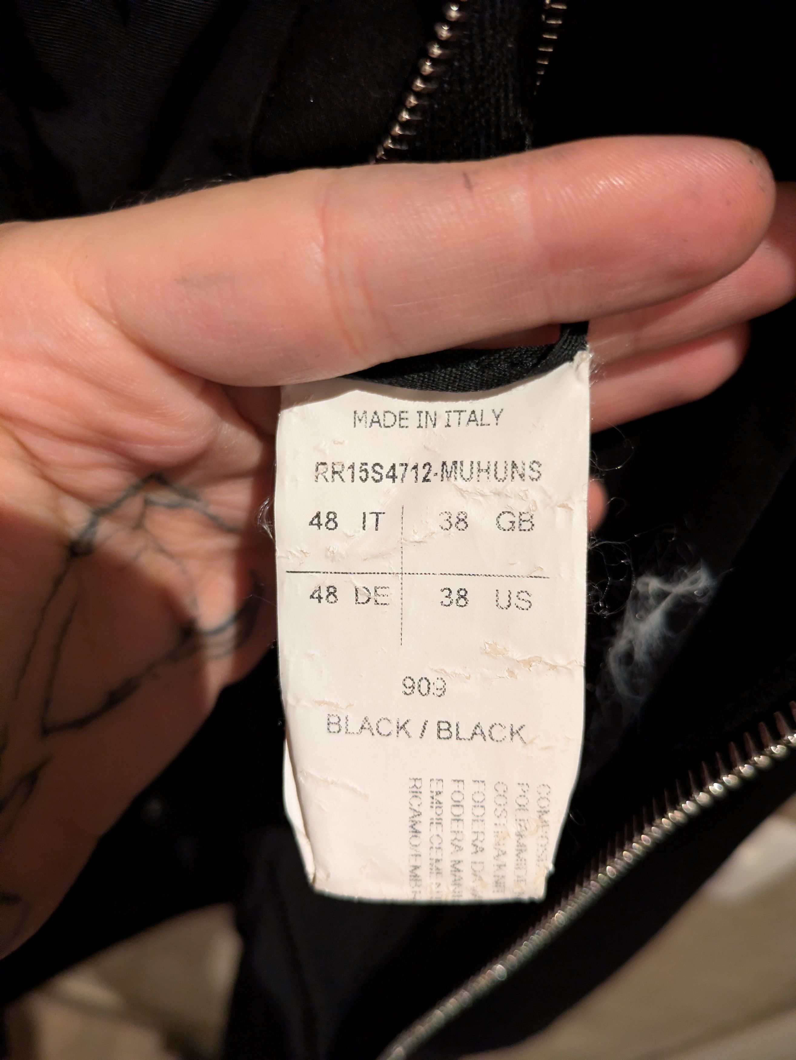 Rick Owens Rick Owens Faun Embroidered Bomber Size US M / EU 48-50 / 2 - 3 Thumbnail