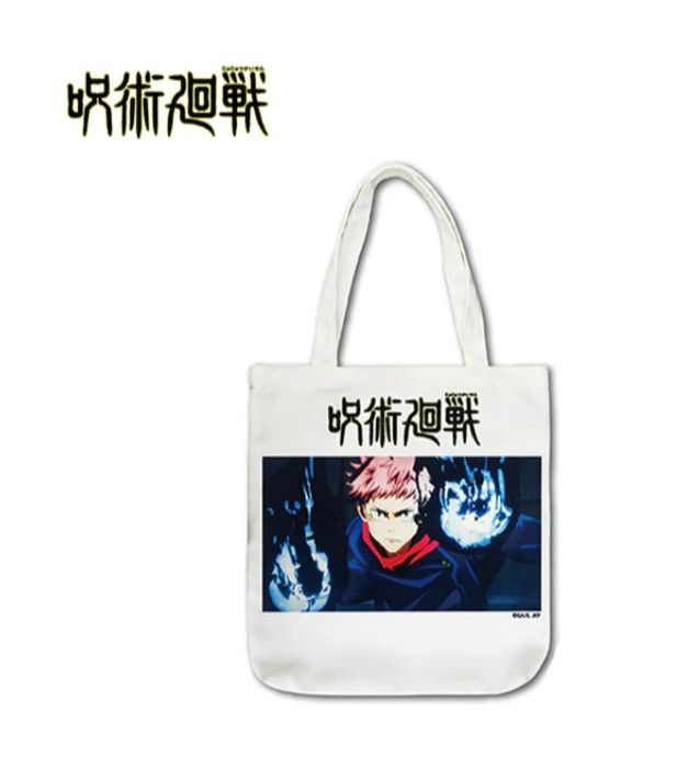 Japanese Brand NEW 🎉 Jujutsu Kaisen Tote Bag anime Size ONE SIZE - 2 Thumbnail