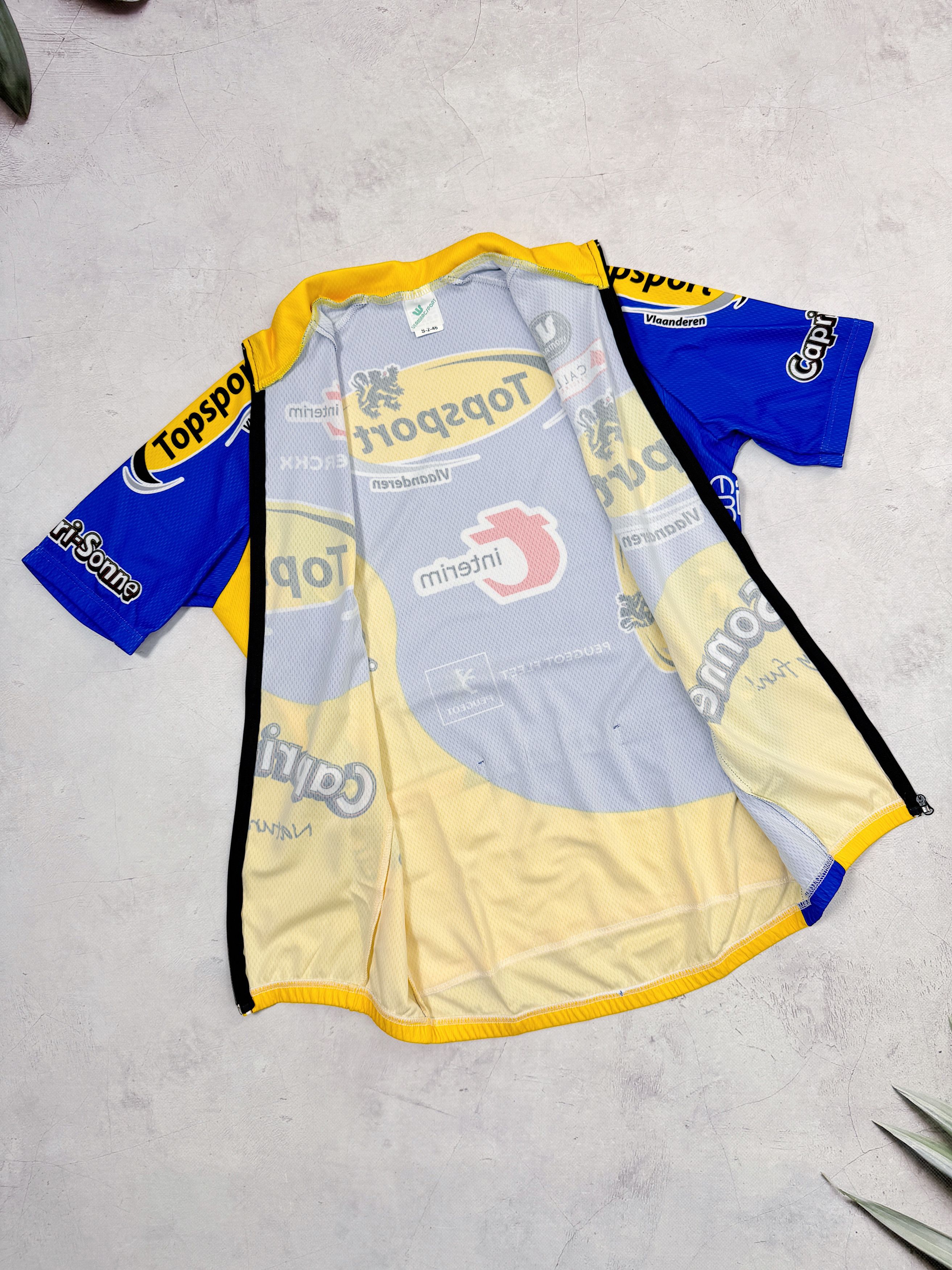 Vintage Vermarc Topsport Eddy Merckx Cycling Jersey Capri-Sonne Size US S / EU 44-46 / 1 - 8 Thumbnail