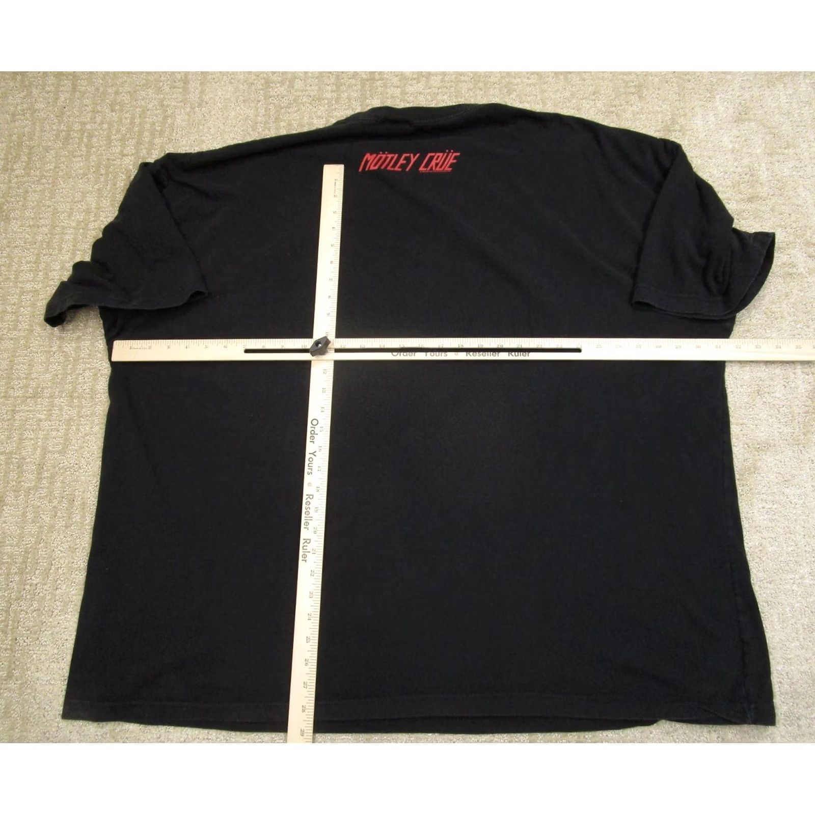 Vintage VINTAGE Motley Crue Shirt Men 4XL Black Rock Band Graphic Concert 00s Y2K Mens T-Shirt Size US XXL / EU 58 / 5 - 7 Thumbnail