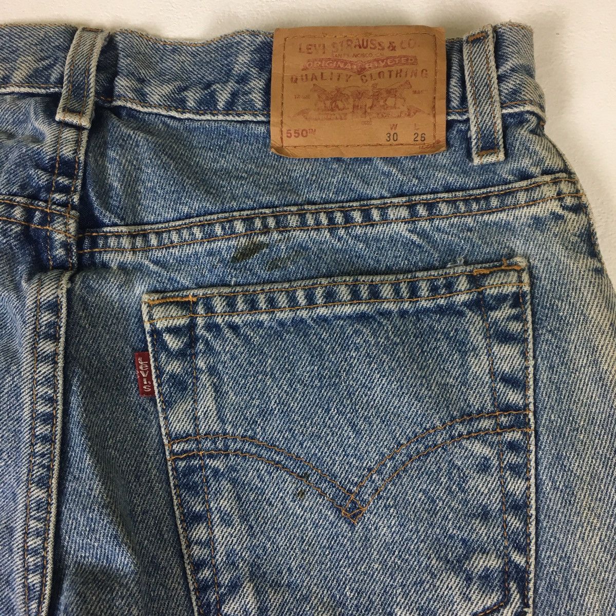 Levi's Vintage Clothing Vintage y2k Levi’s 550 Relaxed Fit Husky Size US 30 / EU 46 - 7 Thumbnail