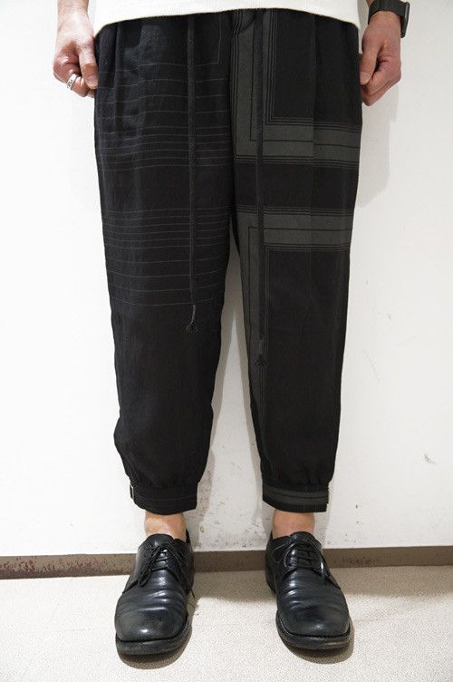 The Viridi-anne BNWT Linen Cuff Pants Square Print - JP 3 US 30-33 Size US 32 / EU 48 - 16 Thumbnail