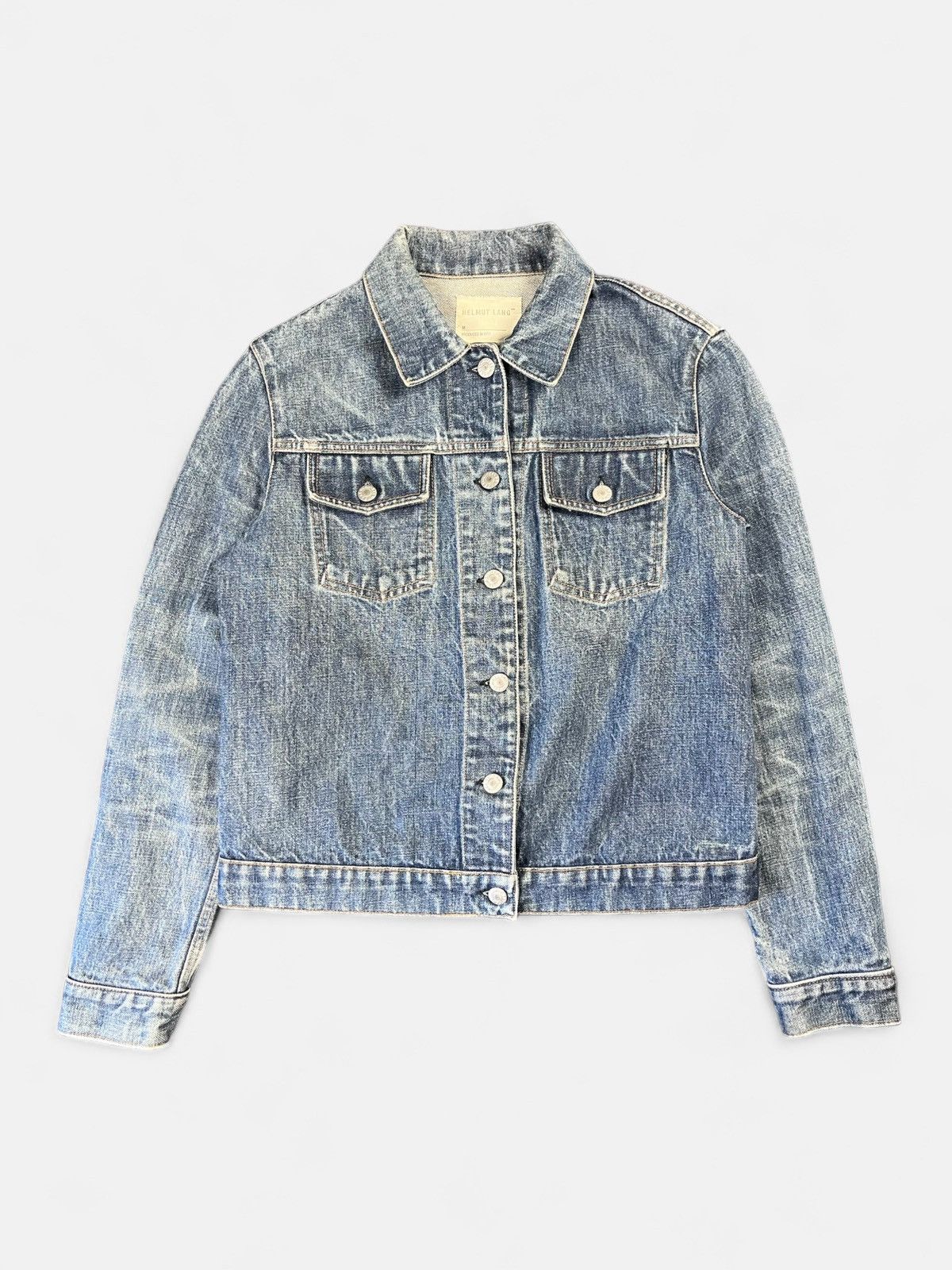 ジャケット・アウター helmut lang classic raw denim jacket 99s Helmut Lang 1999 Classic Raw Denim Jacket – Justin Reed