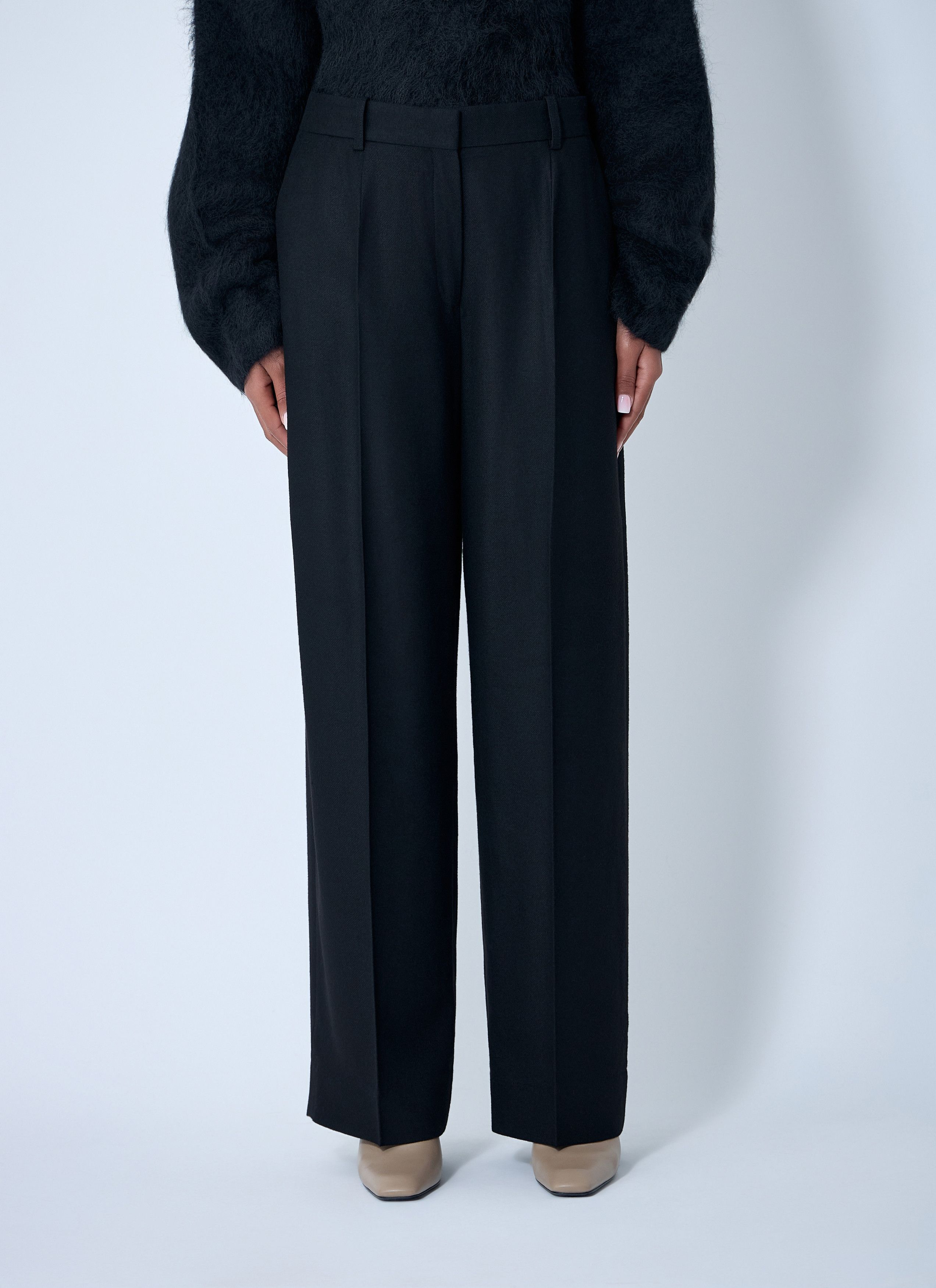 Wide Flannel Pants