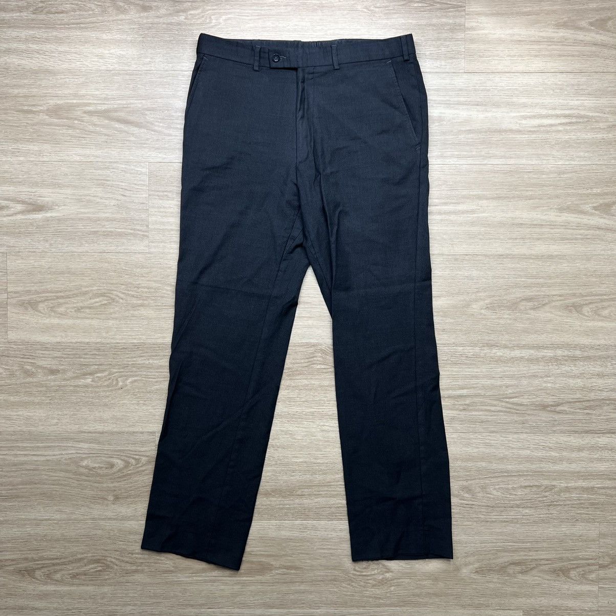 Burberry BURBERRY Vintage Dress Pants Suit Charcoal Wool Size US 32 / EU 48 - 4 Thumbnail