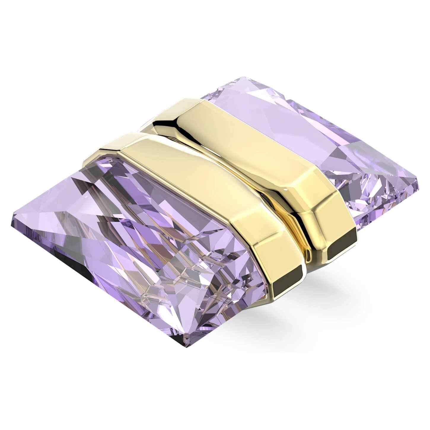 Swarovski Swarovski Lucent Ear Cuff Single, Magnetic, Purple, Size ONE SIZE - 1 Thumbnail