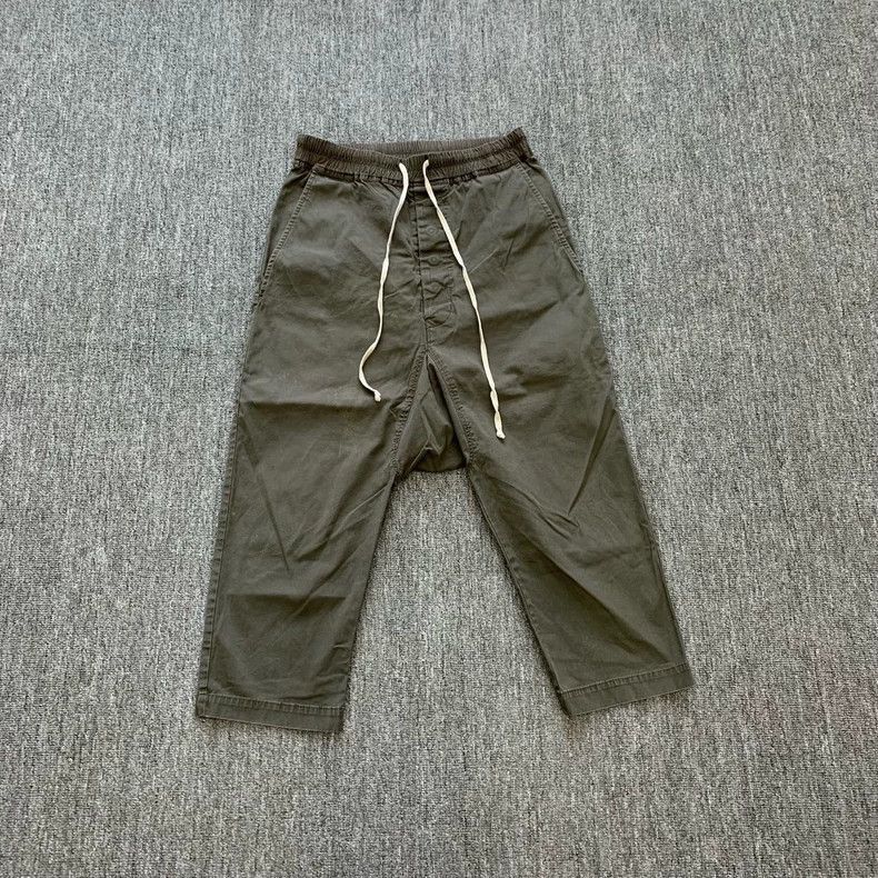 RICK OWENS GRAY PANTS Size 36 Excellent Condition-2505