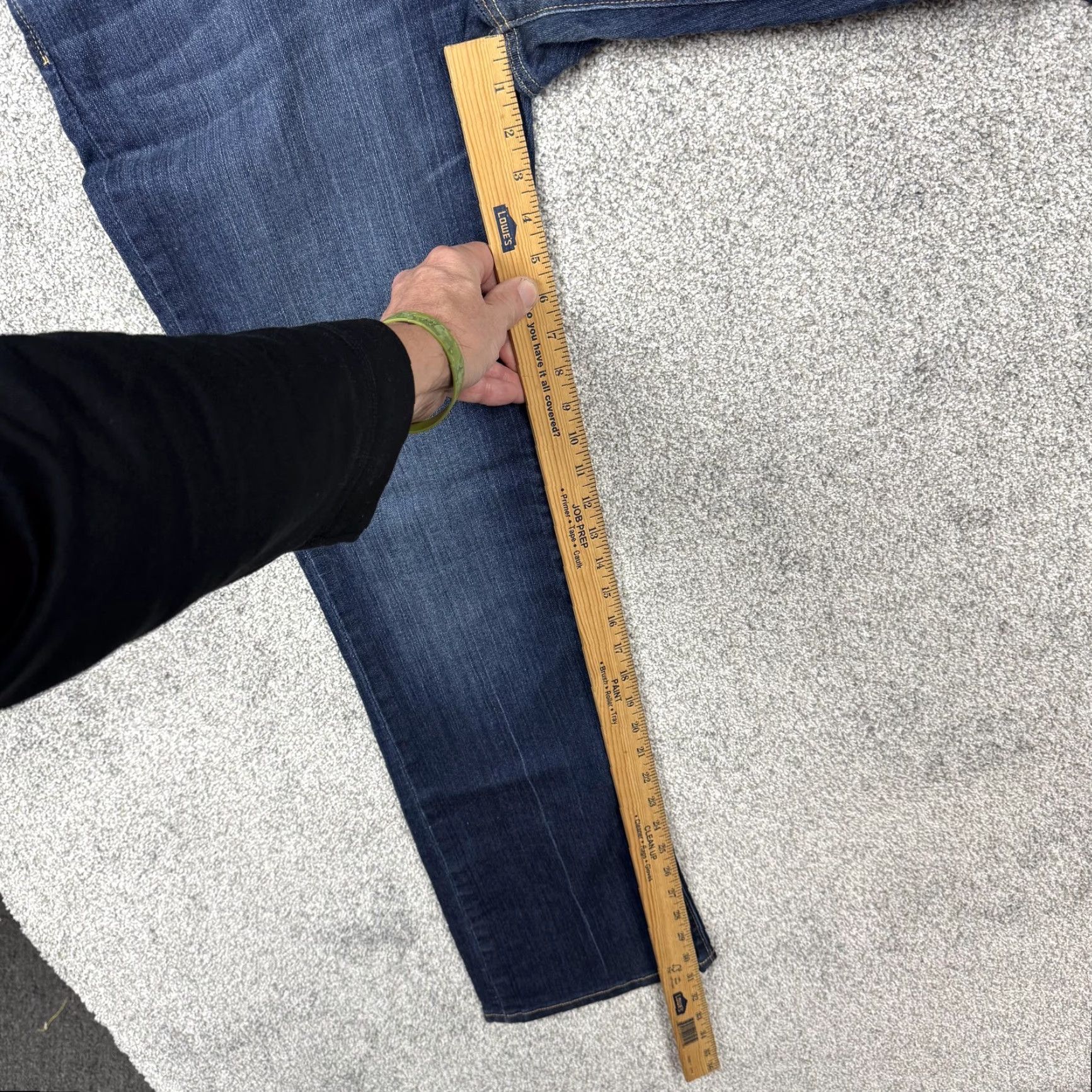 Old Navy VINTAGE? No, Old Navy The Flirt Jeans Womens 10 Tall Blue Mid Rise Bootcut Stretch Denim Jeans Size 32" / US 10 / IT 46 - 4 Thumbnail
