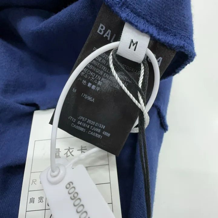 Balenciaga Balenciaga Balenciaga Athletic Logo Print Loose TShirt -25 Size US M / EU 48-50 / 2 - 2 Thumbnail