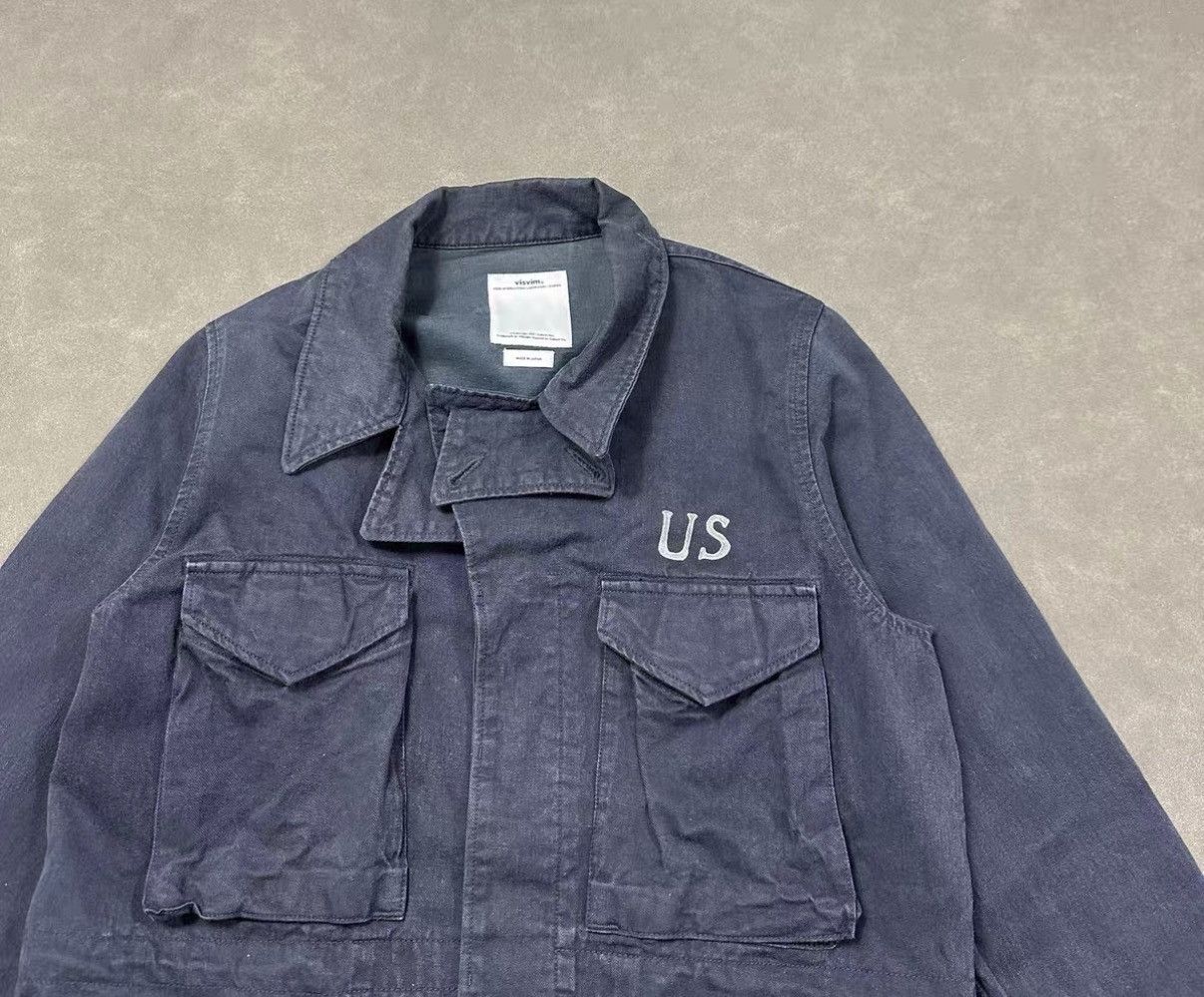 Visvim VISVIM ACHSE JKT DMGD CHINO Washed Military Jacket J16 Size US S / EU 44-46 / 1 - 3 Thumbnail