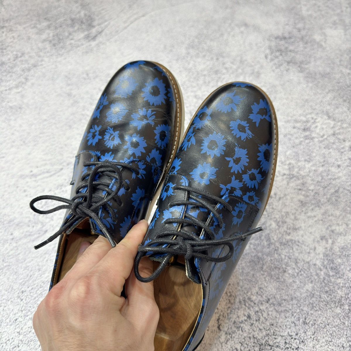 Designer × Soulland Soulland Mens Leather Derbies US9 UK8 EU42 27cm Size US 9 / EU 42 - 14 Thumbnail