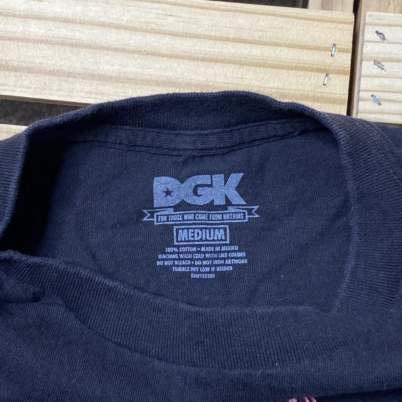 DGK DGK Praying Hands Black Y2K Skate Tee Size Medium Size US M / EU 48-50 / 2 - 3 Thumbnail