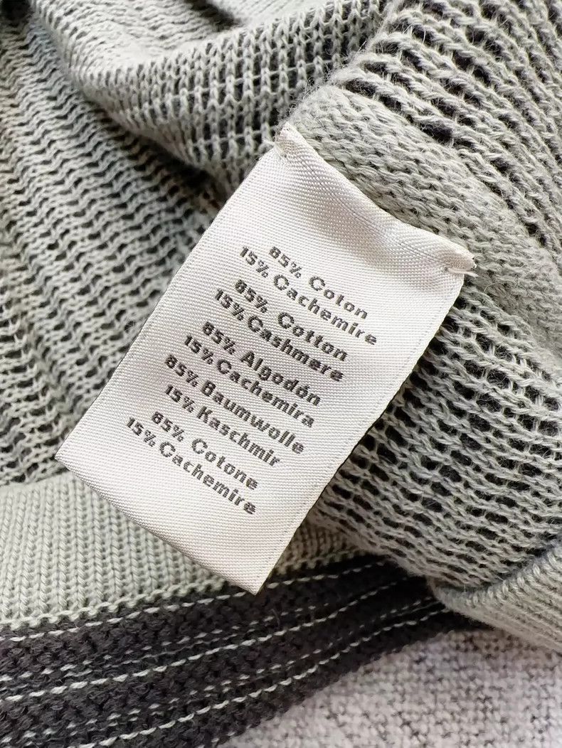 Hermes Hermes Gray Striped Knit Vest Size M-2506 Size M / US 6-8 / IT 42-44 - 6 Thumbnail