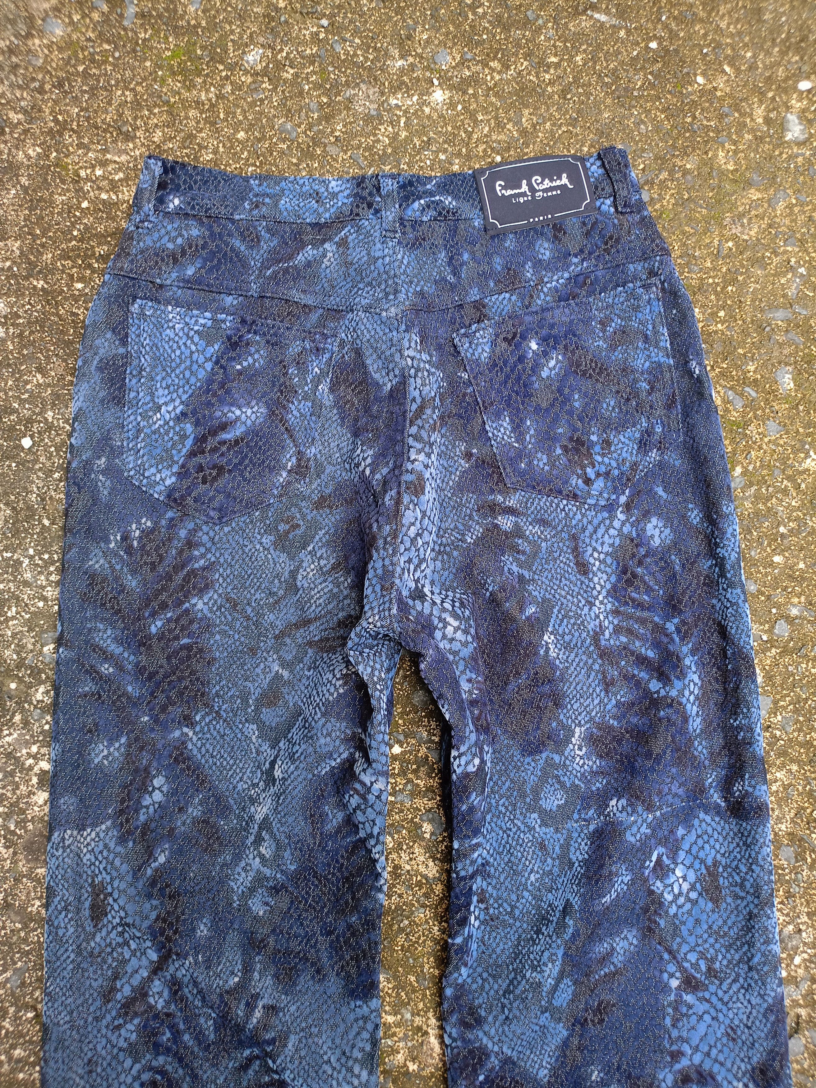 Designer FRANK PATRICK PANTS Size US 26 / EU 42 - 5 Thumbnail