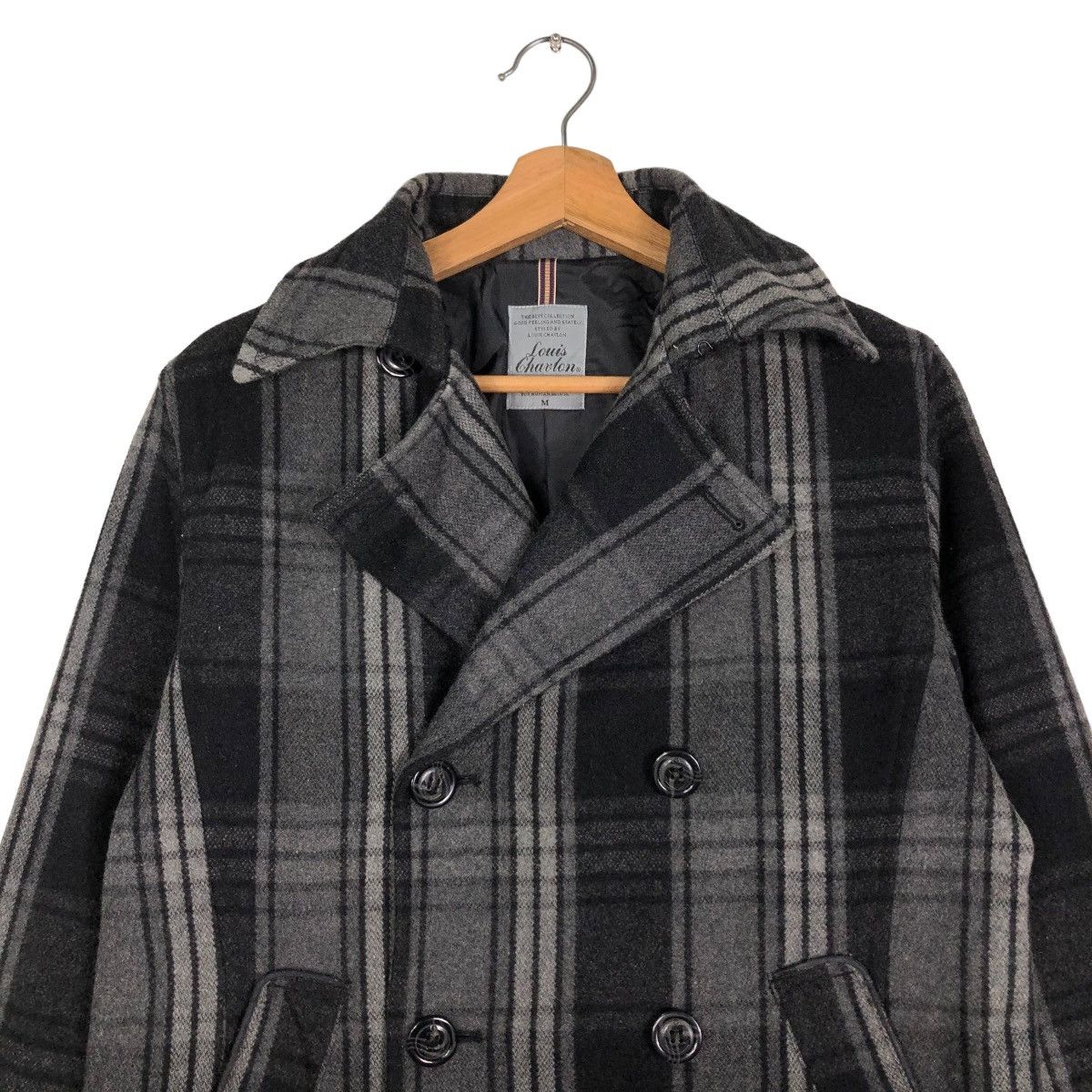 Japanese Brand 🔥BIKER WOOL JACKET DOUBLE COLLAR LOUIS CHAVLON ISSEY MIYAKE Size US M / EU 48-50 / 2 - 3 Thumbnail