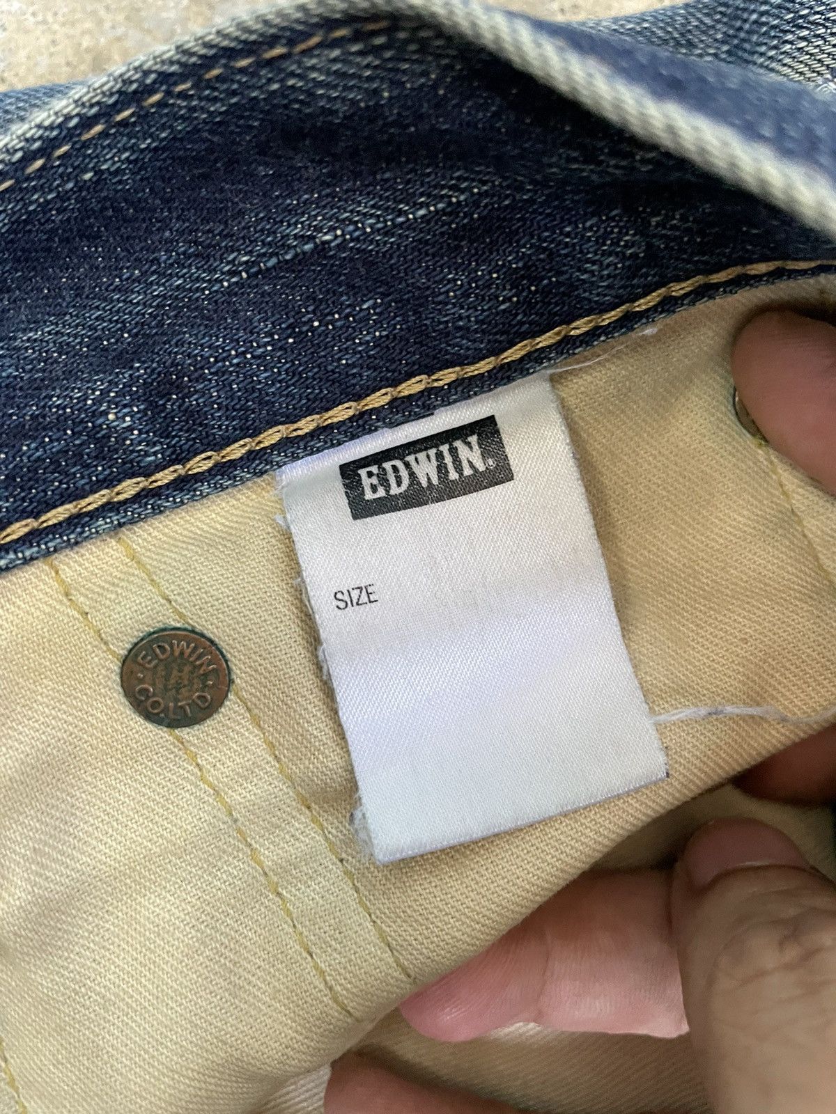Edwin Vintage Edwin Selvedge Lot 505x Jeans Size US 30 / EU 46 - 8 Thumbnail