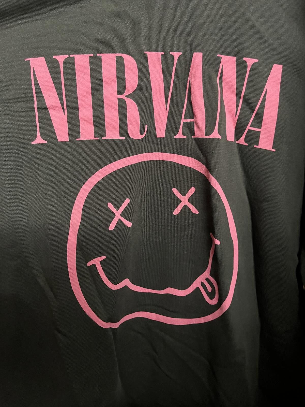 Designer Nirvana Crew Neck Slouchy Pink Logo - ASOS 2016 - M Size US M / EU 48-50 / 2 - 3 Thumbnail