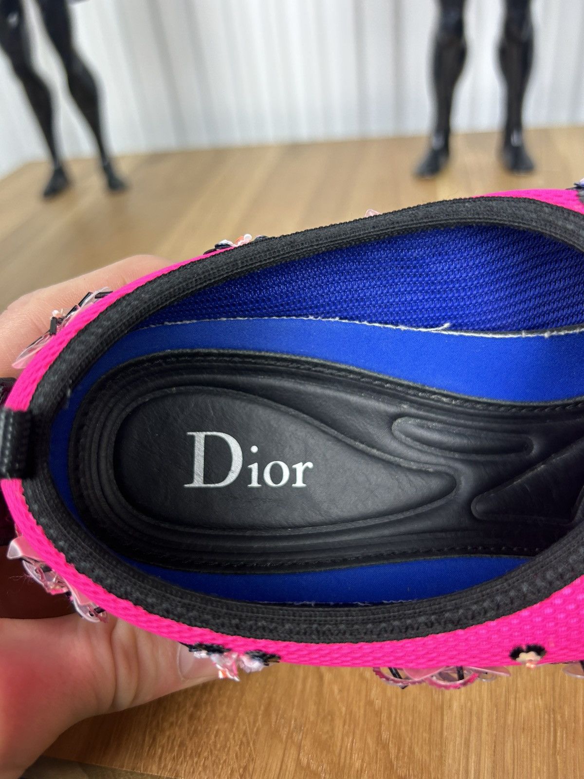 Dior Christian Dior Mesh Embellished sneaker Size US 7 / IT 37 - 15 Thumbnail
