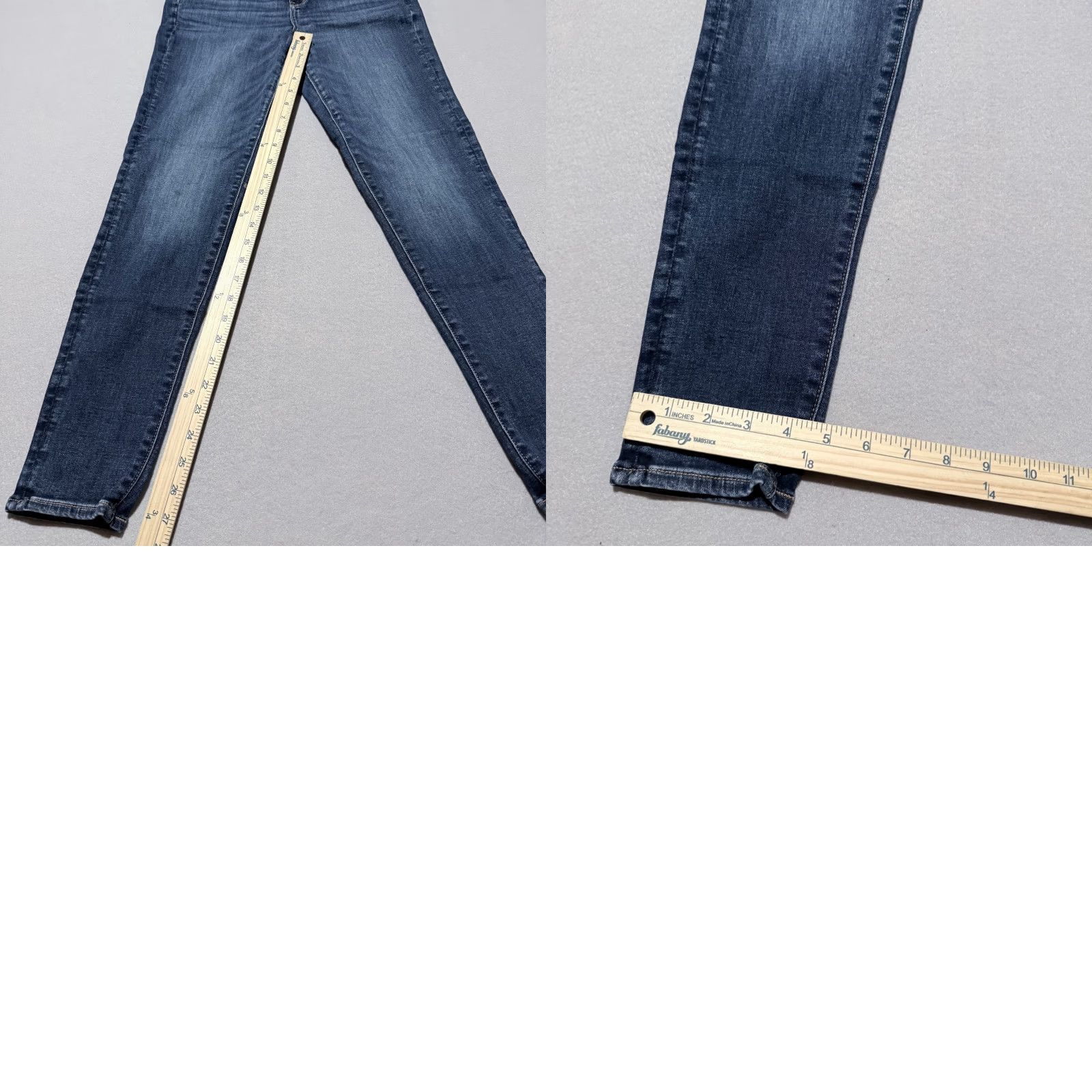 American Eagle Outfitters American Eagle Outfitters Jeans Women's Blue Denim Zip Fly 10 Next Level Stretch Skinny 5-Pocket Comfort Size 32" / US 10 / IT 46 - 9 Thumbnail