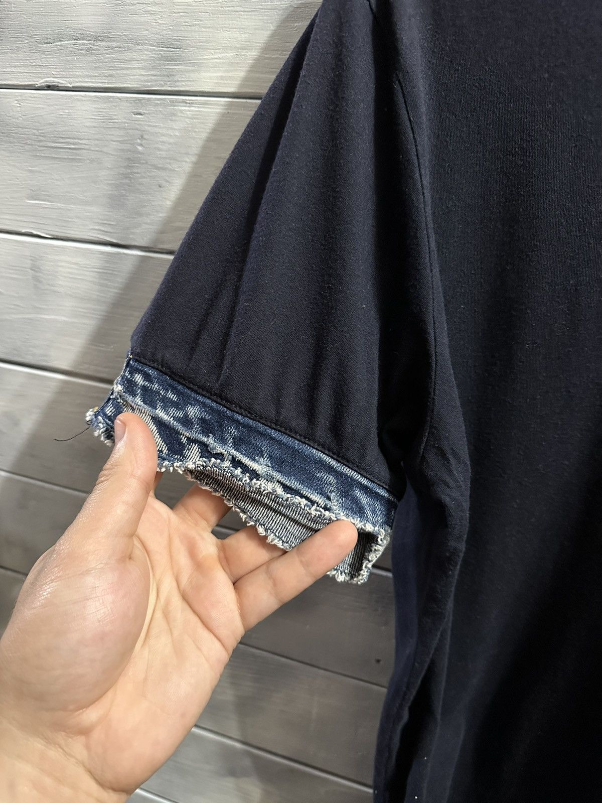 Diesel Rare T-Shirt Diesel Avant-Garde style Jeans Long Punk Y2K Size US S / EU 44-46 / 1 - 3 Thumbnail