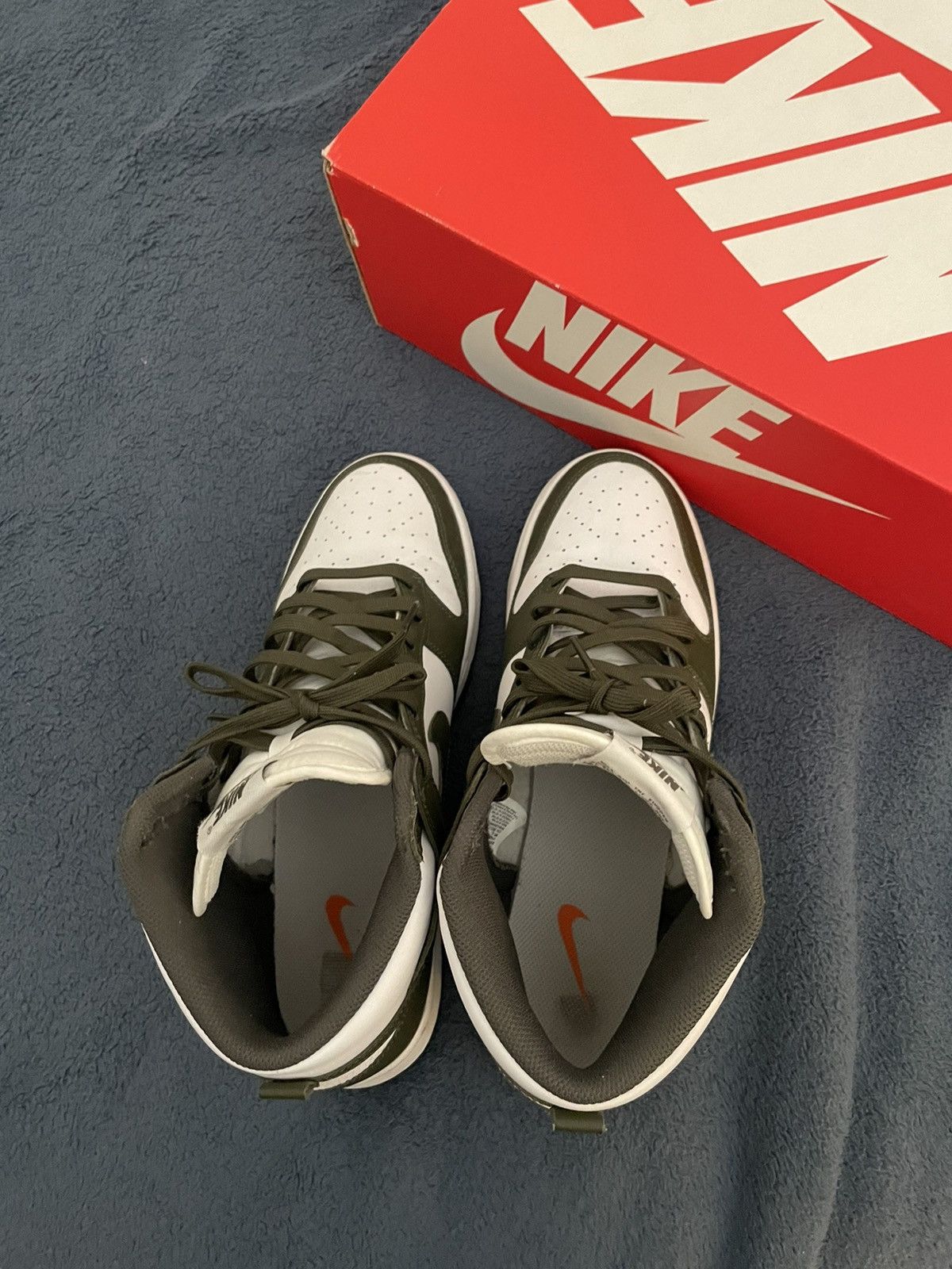 Nike Nike Dunk Hi retro “Cargo Khaki” SIZE 10 Size US 10 / EU 43 - 6 Thumbnail