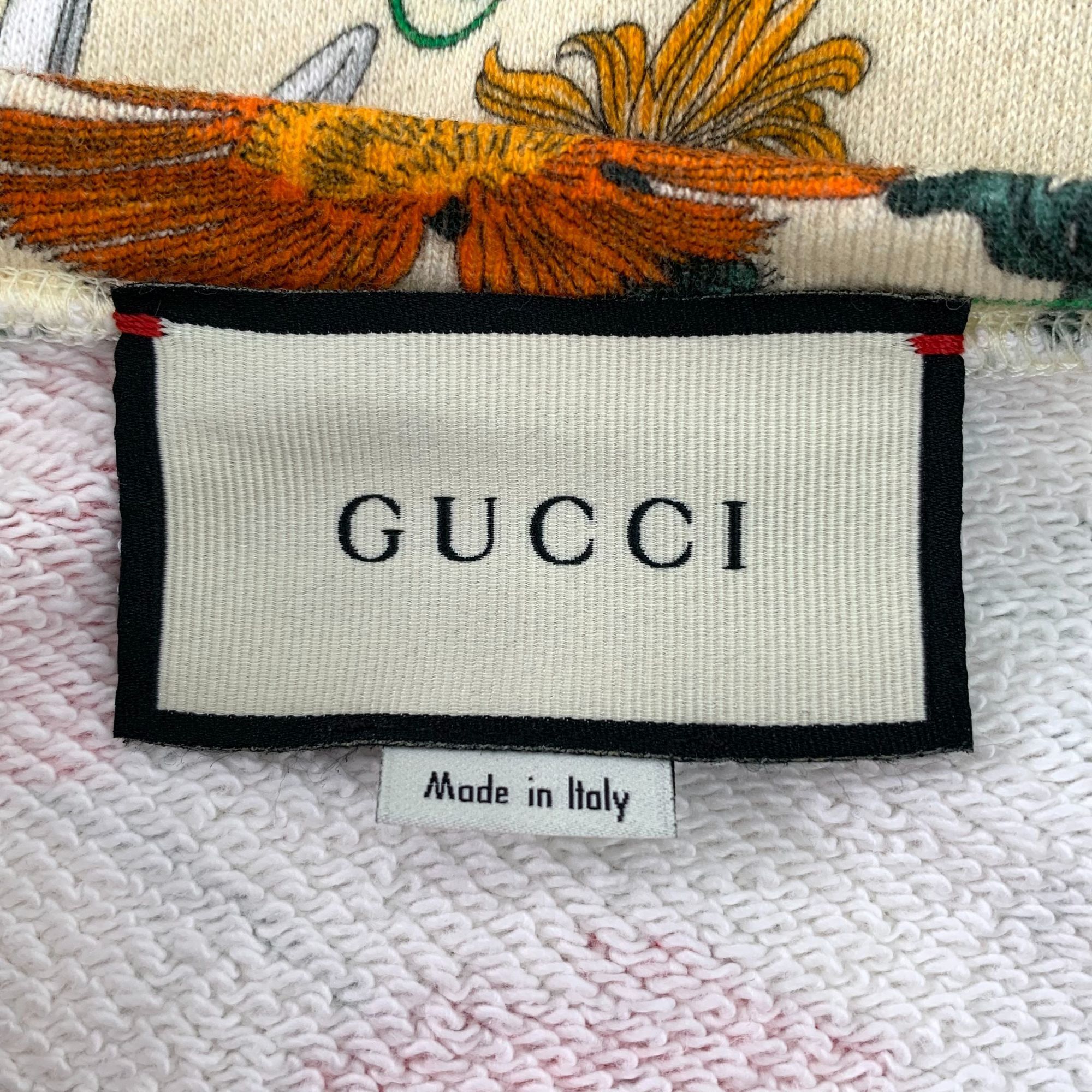 Gucci Gucci Floral Print Crewneck Sweatshirt For Women - Size M - Size M / US 6-8 / IT 42-44 - 8 Thumbnail