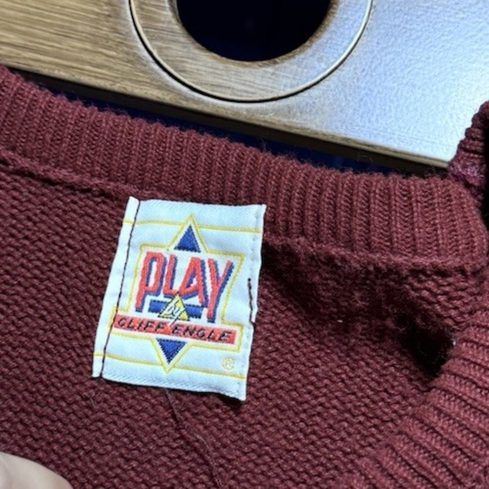 Other Vintage Cliff Engle 1980s ALABAMA CRIMSON TIDE sweater XL Size US XL / EU 56 / 4 - 4 Thumbnail