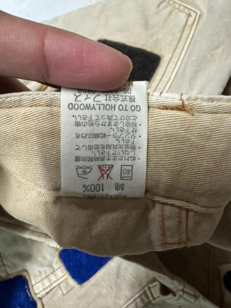 Vintage 💥 Go To Hollywood Baker Pants 90s Sick Faded Y C C Logo Size US 30 / EU 46 - 11 Thumbnail