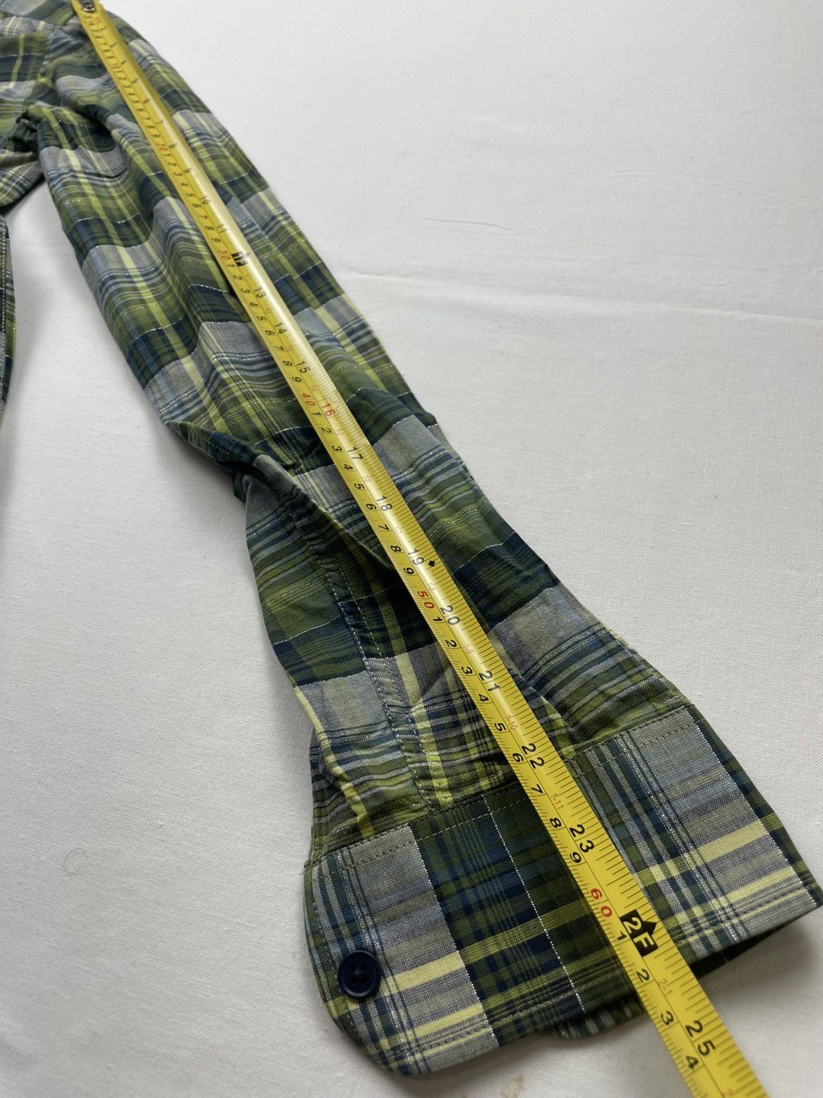 A.P.C. A.P.C Madras Check Long Sleeved Shirt Size M / US 6-8 / IT 42-44 - 11 Thumbnail