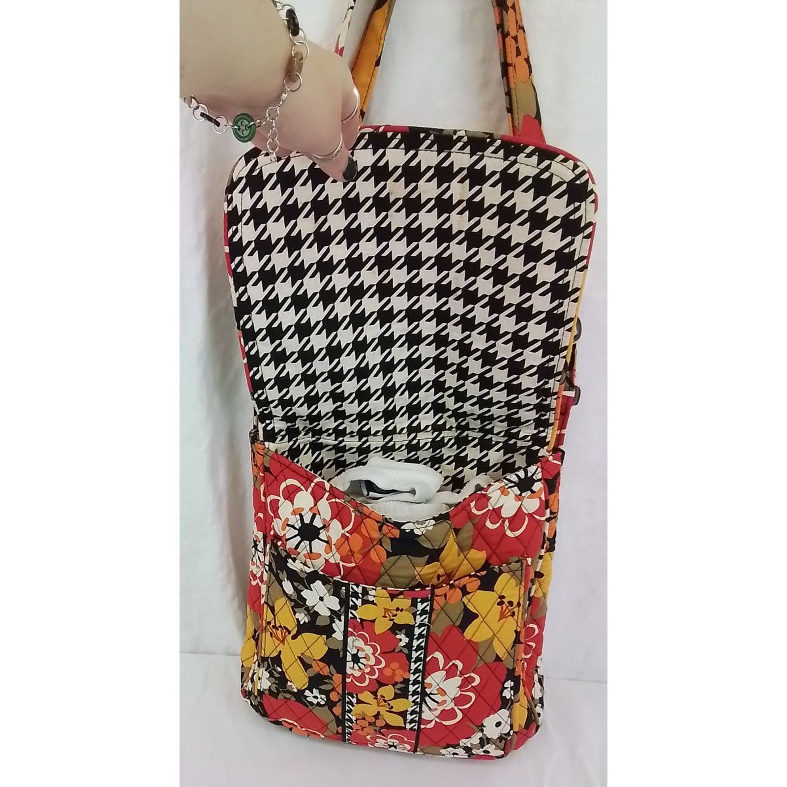 Vera Bradley Vera Bradley Mailbag Crossbody Purse Bittersweet Pattern NWT Size ONE SIZE - 7 Thumbnail