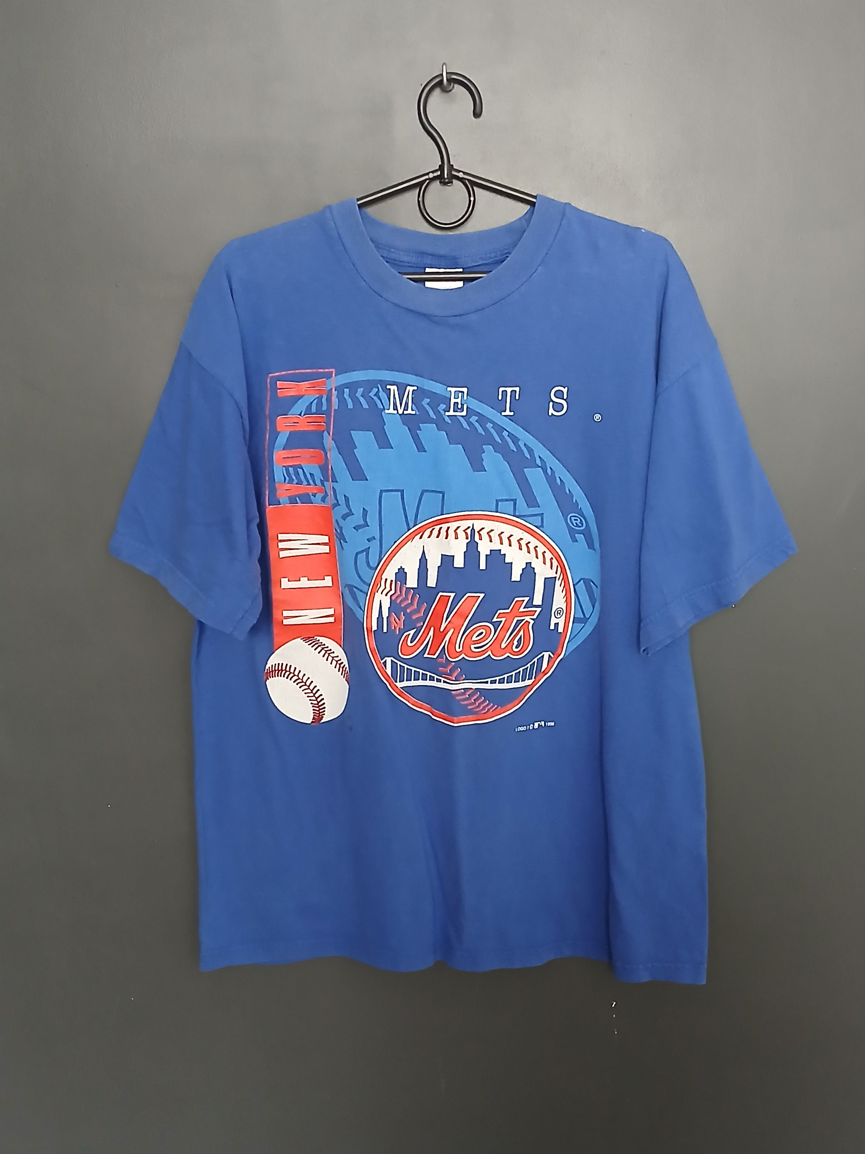 MLB Vintage 1996 MLB New York Mets Baseball T-Shirt Size US L / EU 52-54 / 3 - 1 Thumbnail