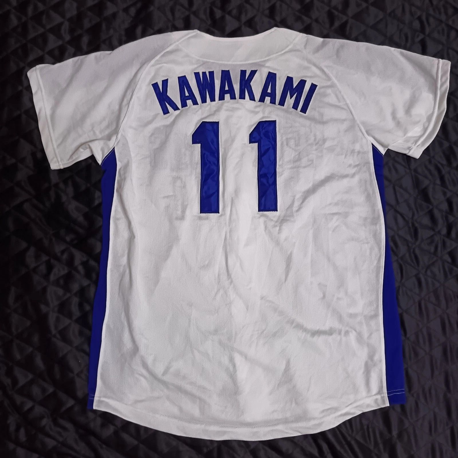 Mizuno Chunichi Dragons Kenshin Kawakami NPB MLB Baseball Jersey Size US XL / EU 56 / 4 - 4 Thumbnail
