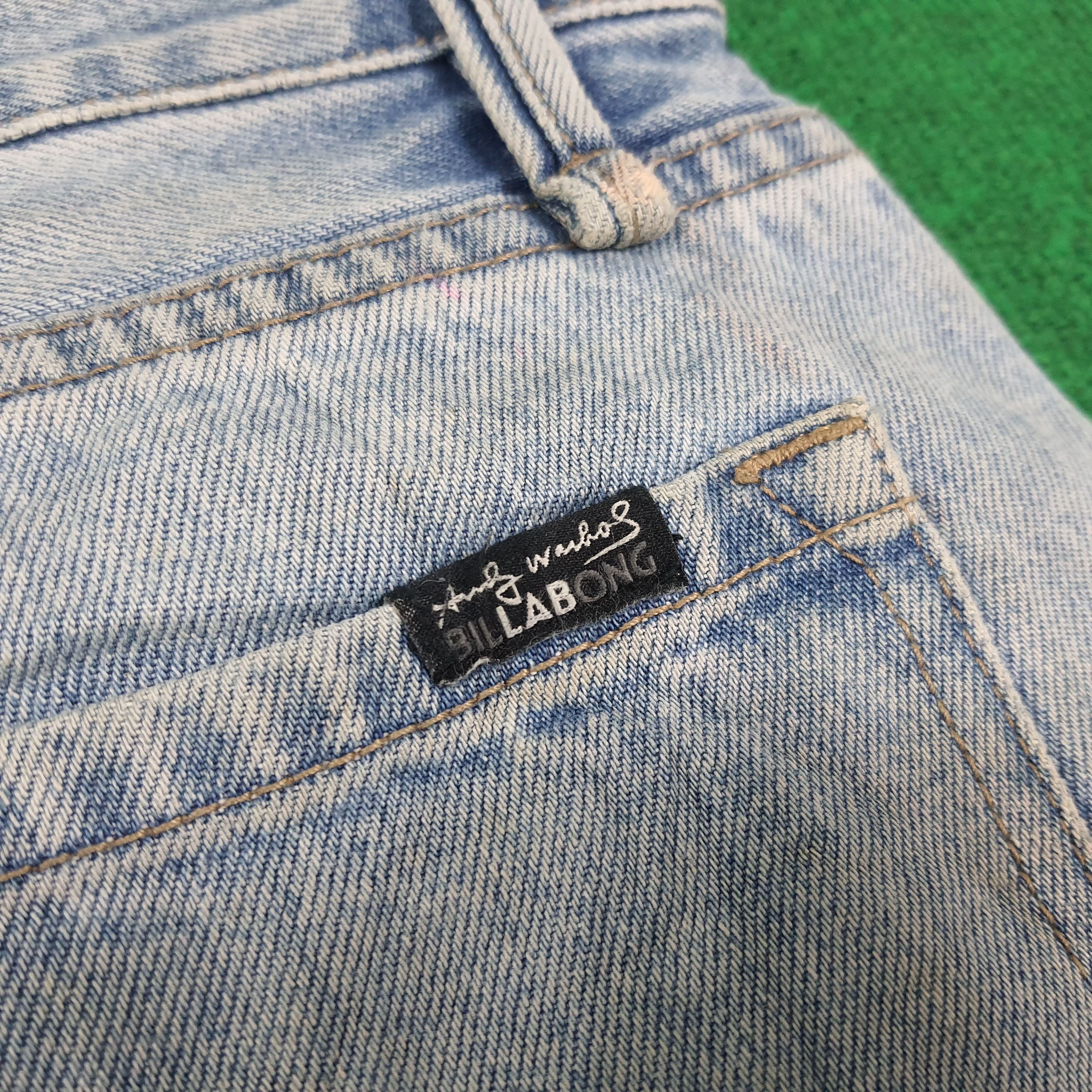 Billabong Vintage Andy Warhol x Billabong Selvedge Rugged Jeans C280N9 Size US 35 - 5 Thumbnail